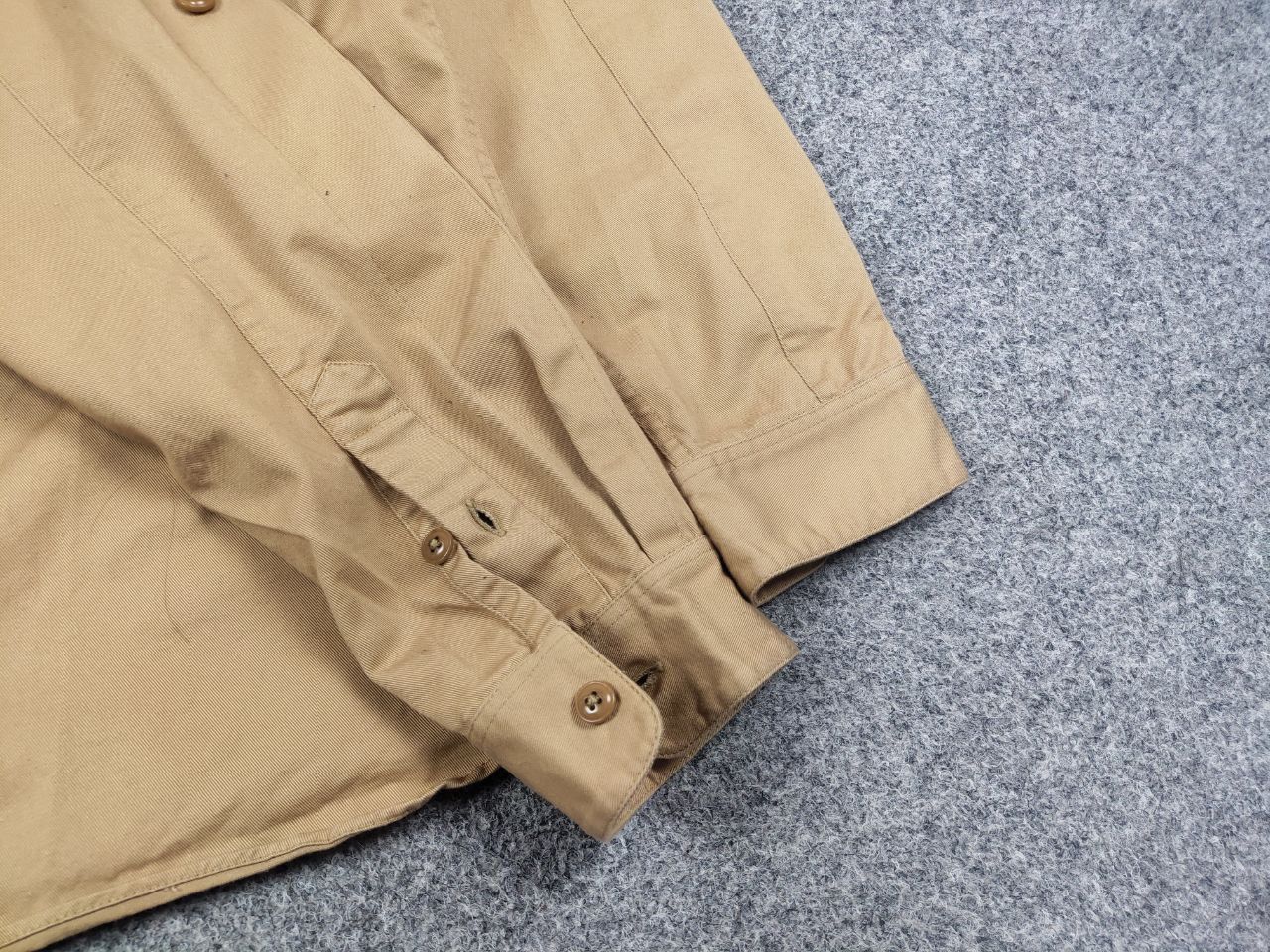 Folk Folk Design Camden Town Beige Logo Casual Button Down Shirt Size US L / EU 52-54 / 3 - 11 Thumbnail