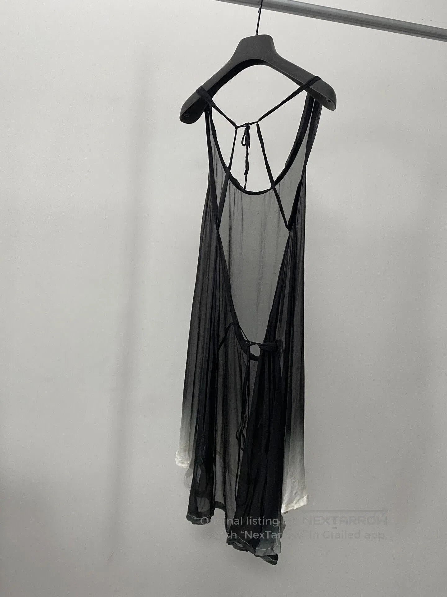 Ann Demeulemeester Ann Demeulemeester SS2007 Gradient Silk Dress. Size S / US 4 / IT 40 - 6 Thumbnail