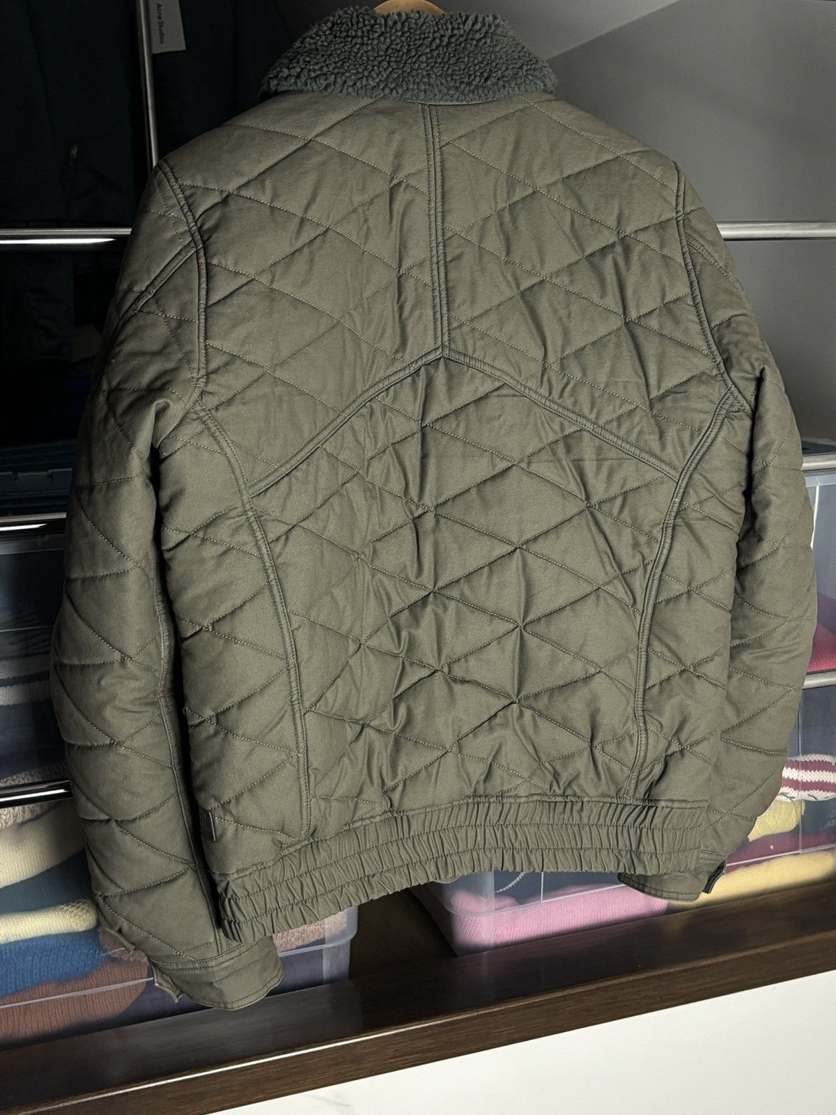 G-Star G-Star RAW Aviator Quilted Bomber Jacket MA1 Vintage Pilot Size US L / EU 52-54 / 3 - 7 Thumbnail