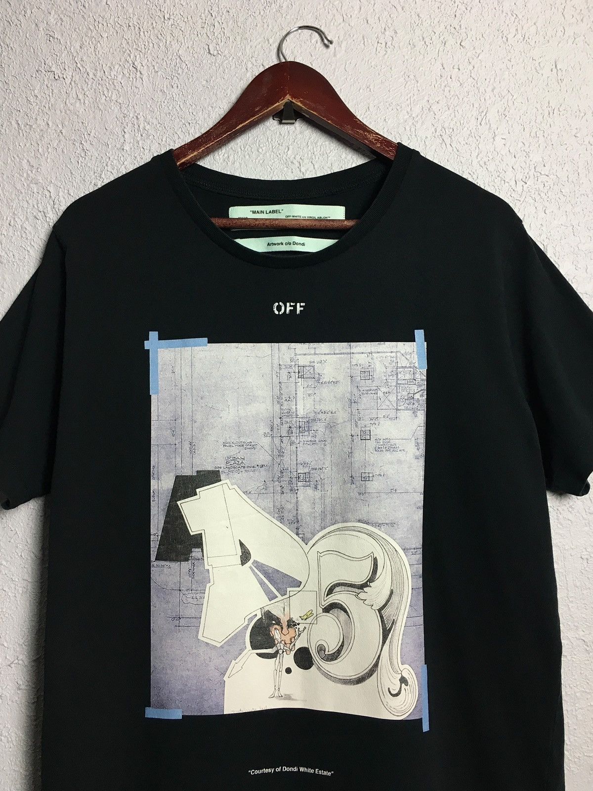 Off-White tshirt OFF-WHITE x DONDI Square tee t-shirt off white y2k Size US M / EU 48-50 / 2 - 3 Thumbnail