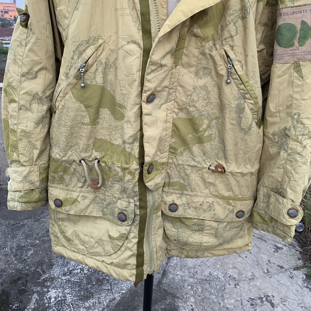 Vintage × Yamaha Vintage YAMAHA LEGATO MAP full art print ski jacket Size US M / EU 48-50 / 2 - 5 Thumbnail