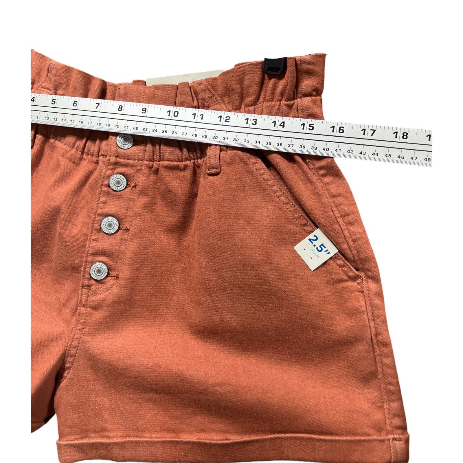 Arizona Jean Co. Arizona - Women's High Rise Denim Short - Brown - 13 Size 31" - 5 Thumbnail