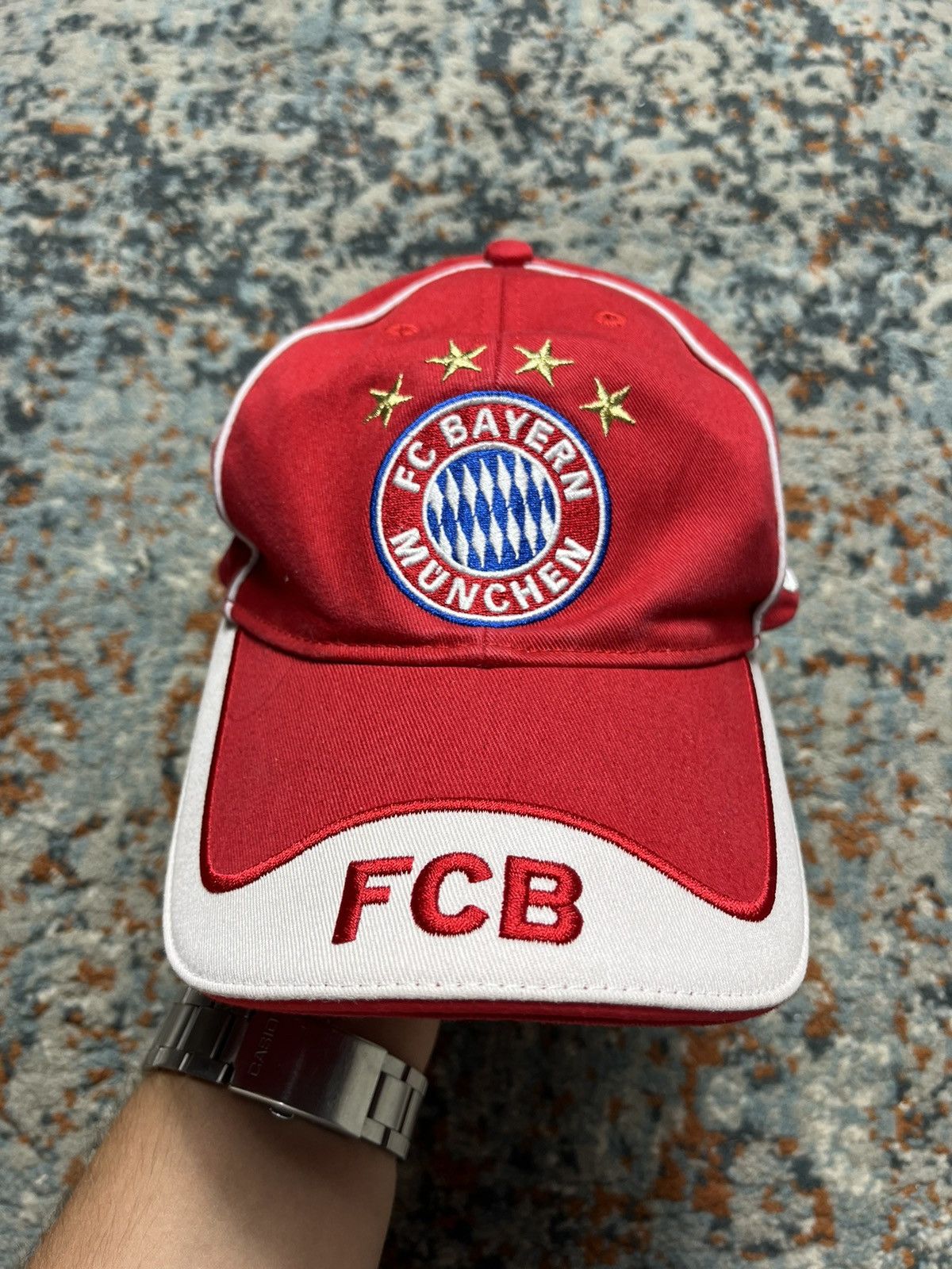 Vintage Vintage 90s FC Bayern Munchen football soccer hat Blokecore Size ONE SIZE - 2 Thumbnail