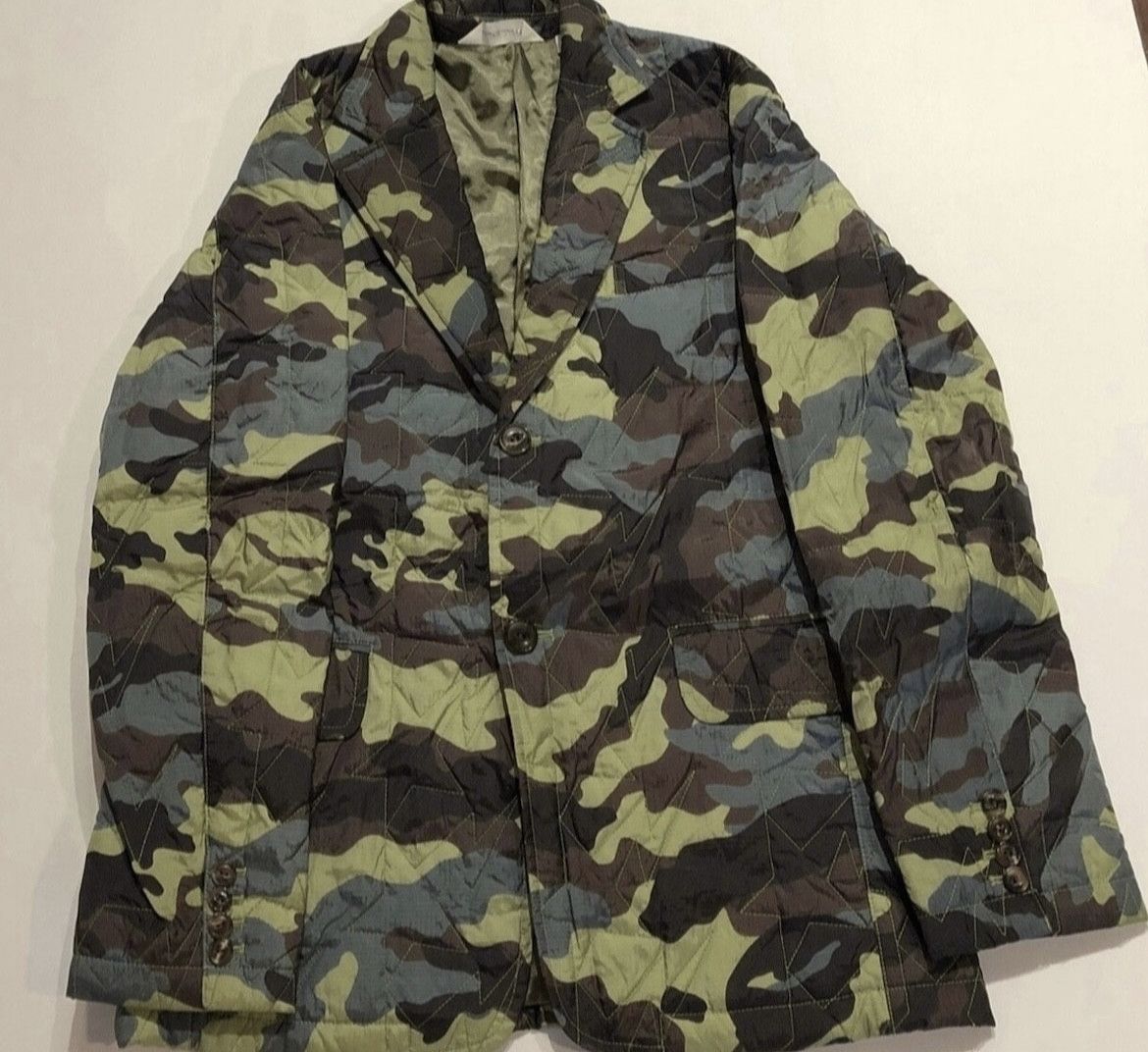 image of Bape Camo Coaches Bomber Jacket in Green, Men's (Size Small)