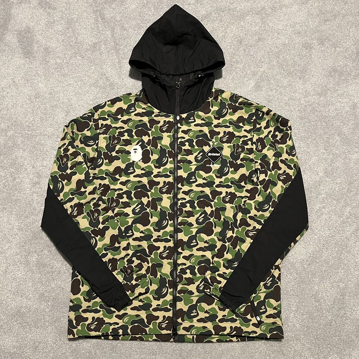 Bape A Bathing Ape Bape F.C.R.B Separate Practice Zip Up Jacket | Grailed