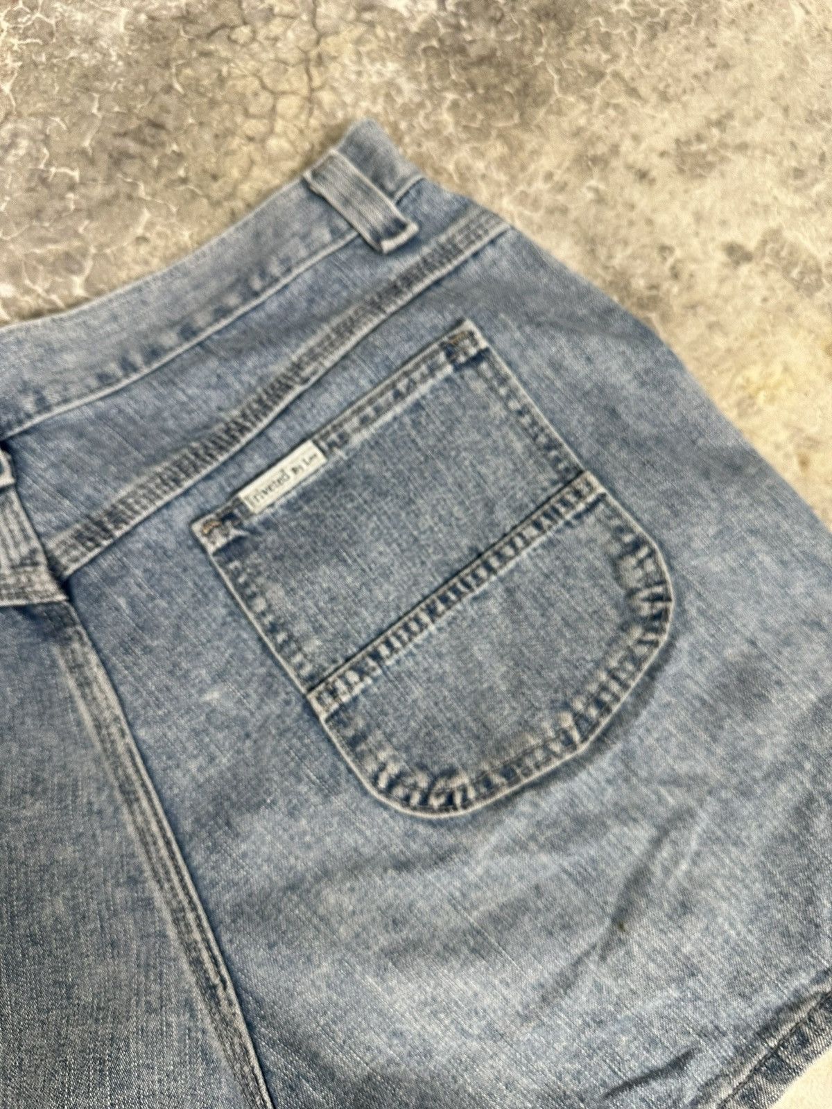 Vintage Vintage Lee Carpenter Jorts Size US 34 / EU 50 - 2 Thumbnail