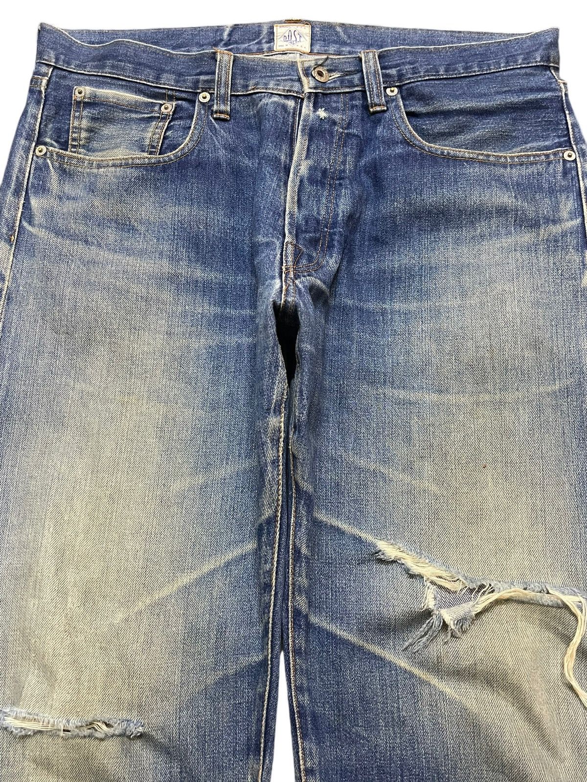 Post Overalls Vintage 80s Made In Usa Post O’Alls Selvedge Mud Wash Loose Size US 34 / EU 50 - 3 Thumbnail