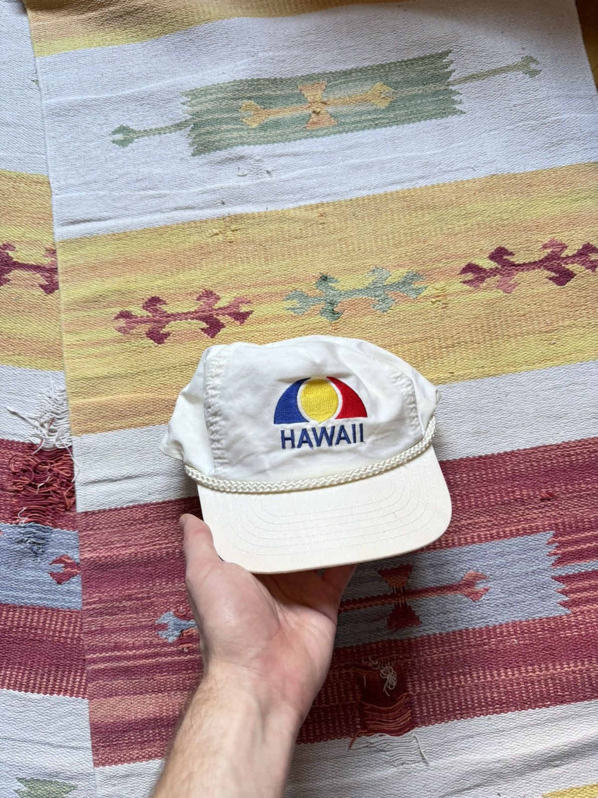 Vintage Vintage 80’s USA Hawaiian Classic Hat Size ONE SIZE - 1 Thumbnail