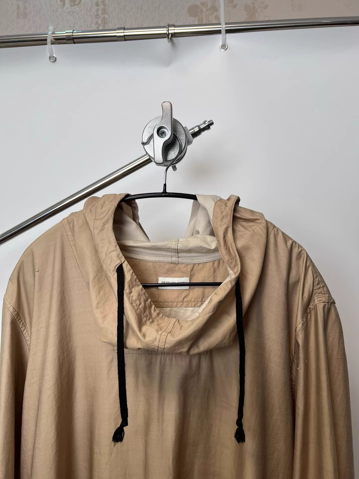 Dries Van Noten Dries Van Noten Oversized Drawstring Drape Sweatshirt Size US M / EU 48-50 / 2 - 3 Thumbnail