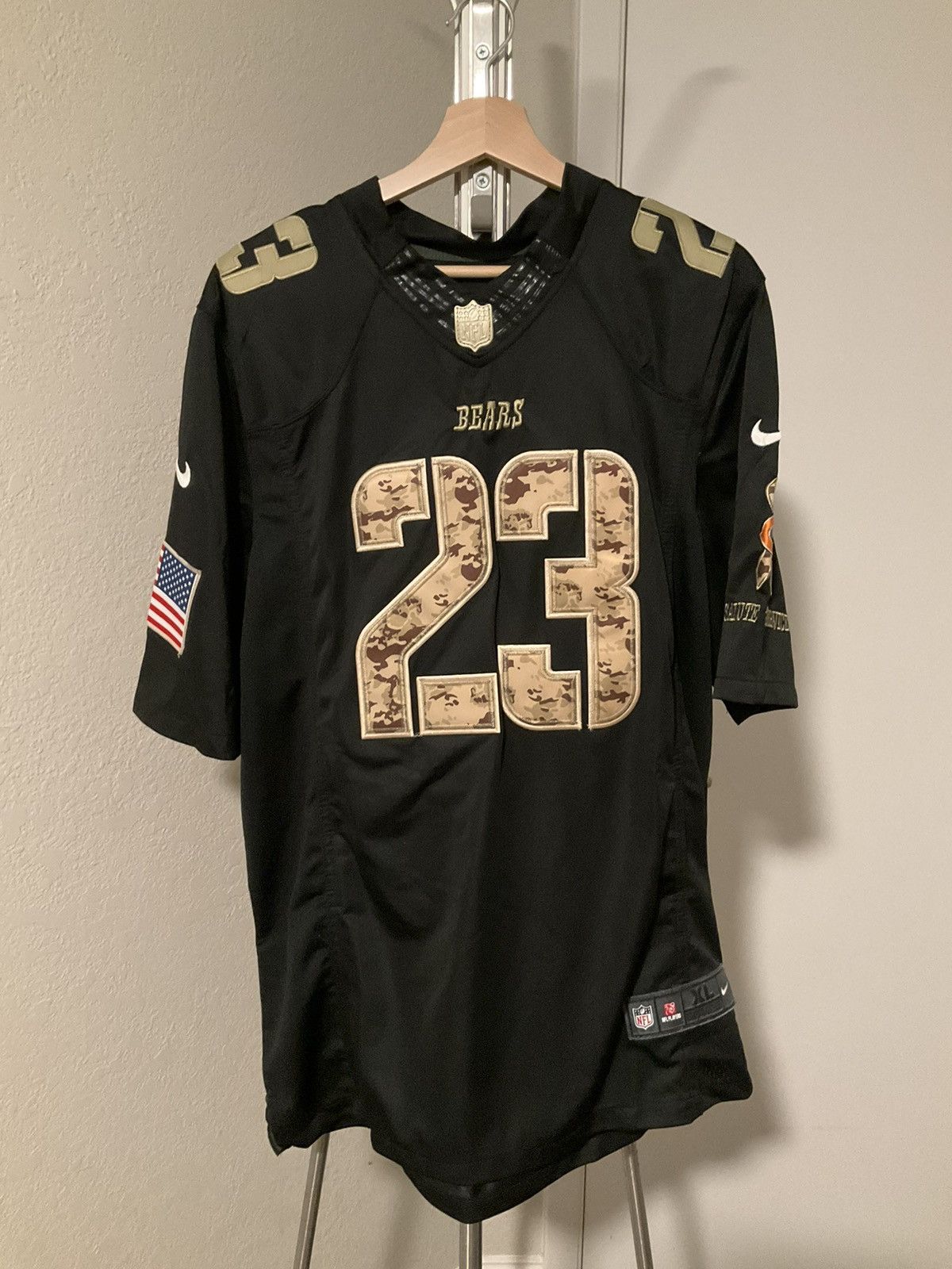 NFL × Nike NFL Chicago Bears Kyle Fuller Camo Salute to Service Jersey Size US XL / EU 56 / 4 - 1 Thumbnail
