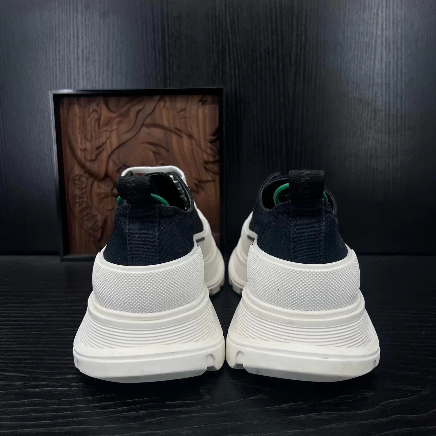 Alexander McQueen McQueen Black/White Martin Boots 41 Near New Size US 8 / EU 41 - 7 Thumbnail