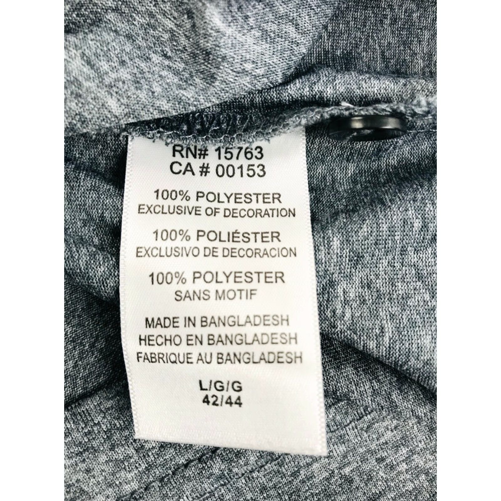 Vintage ProEdge Polo Shirt Men Size Large Gray Short Sleeve Collared Pullover Size US L / EU 52-54 / 3 - 6 Thumbnail