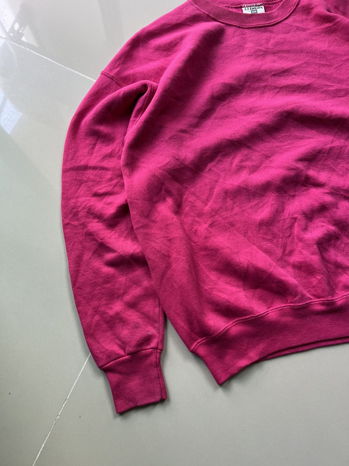 Lee Vintage Lee Pink Blank Crewneck Size US L / EU 52-54 / 3 - 5 Thumbnail