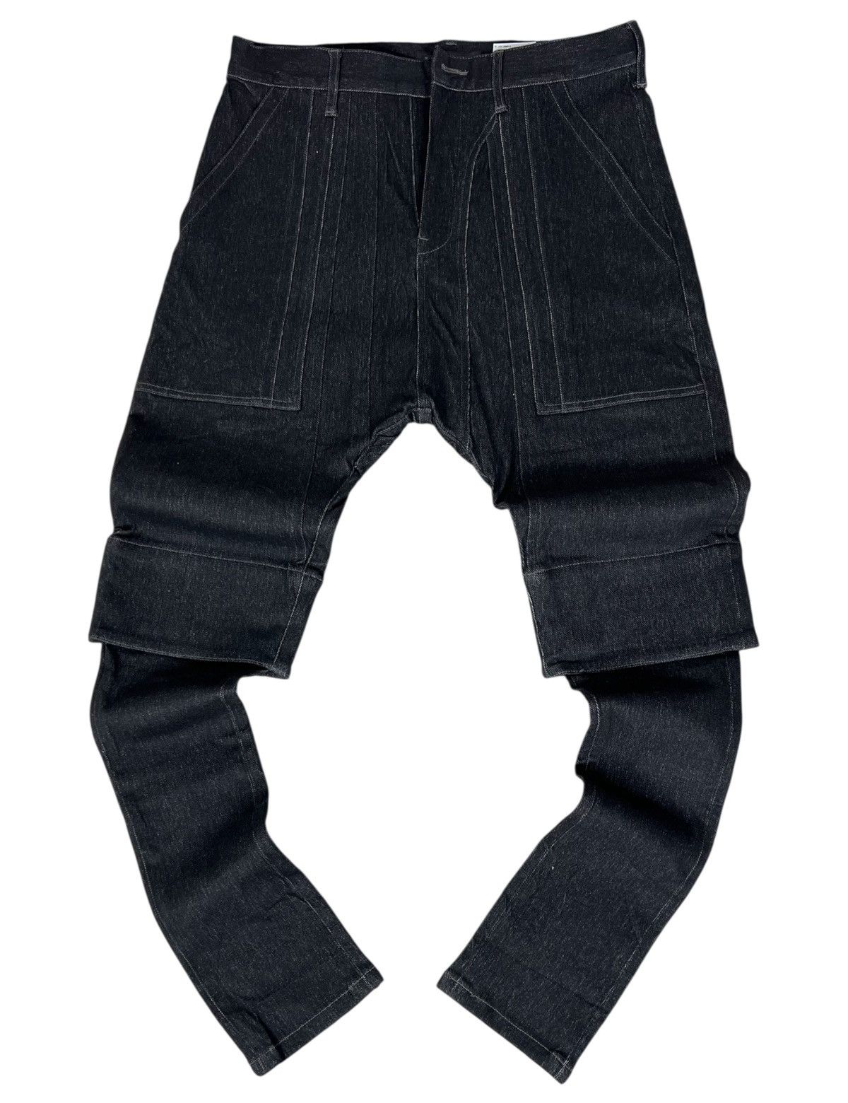 Julius JULIUS “EXHIBITION SAMPLE” Layered Denim Avant Garde Archive Size US 34 / EU 50 - 1 Thumbnail