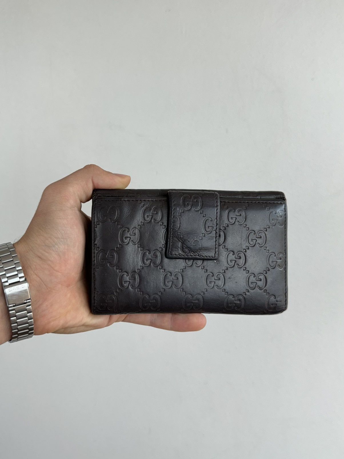 Leather Authentic leather wallet Gucci GG original luxury item Size ONE SIZE - 2 Thumbnail
