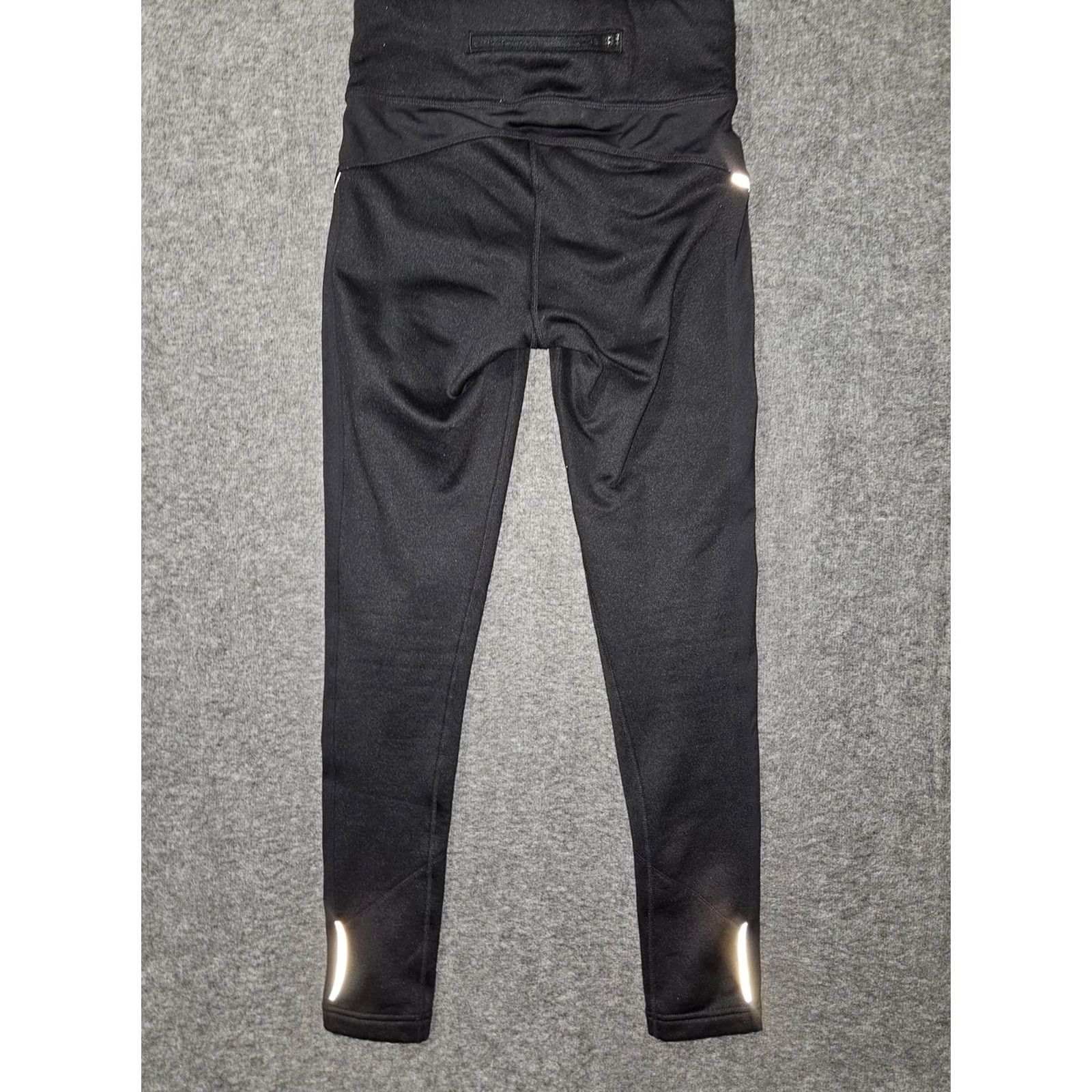 Athleta Athleta Leggings Womens XS Reflective Pocket High Rise Gym Running Yoga Ankle Zip Pocket Moisture Wicking Black Womens XS Leggings Size 26" / US 2 / IT 38 - 6 Thumbnail