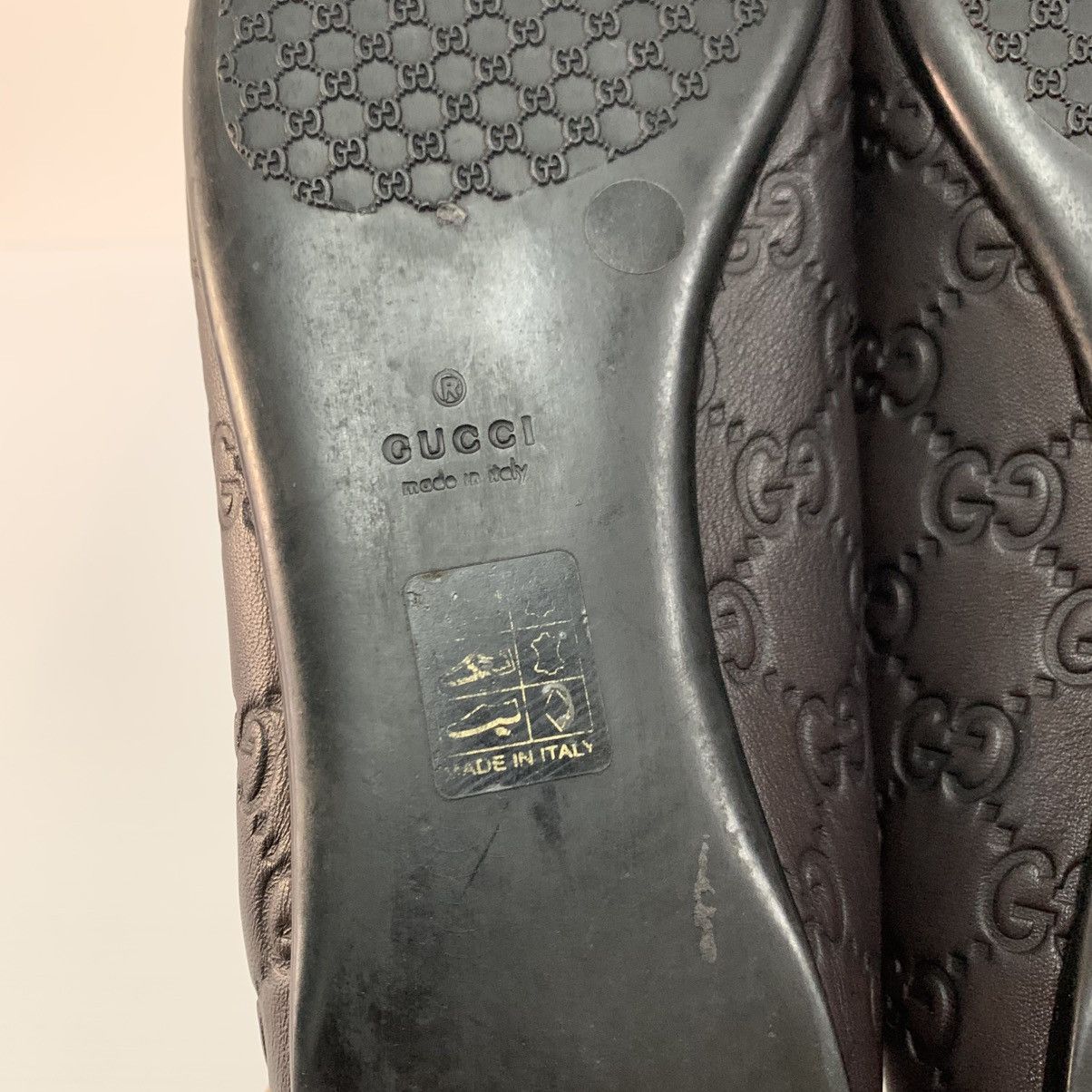Gucci Gucci Leather Flats Shoes Size US 8.5 / IT 38.5 - 7 Thumbnail