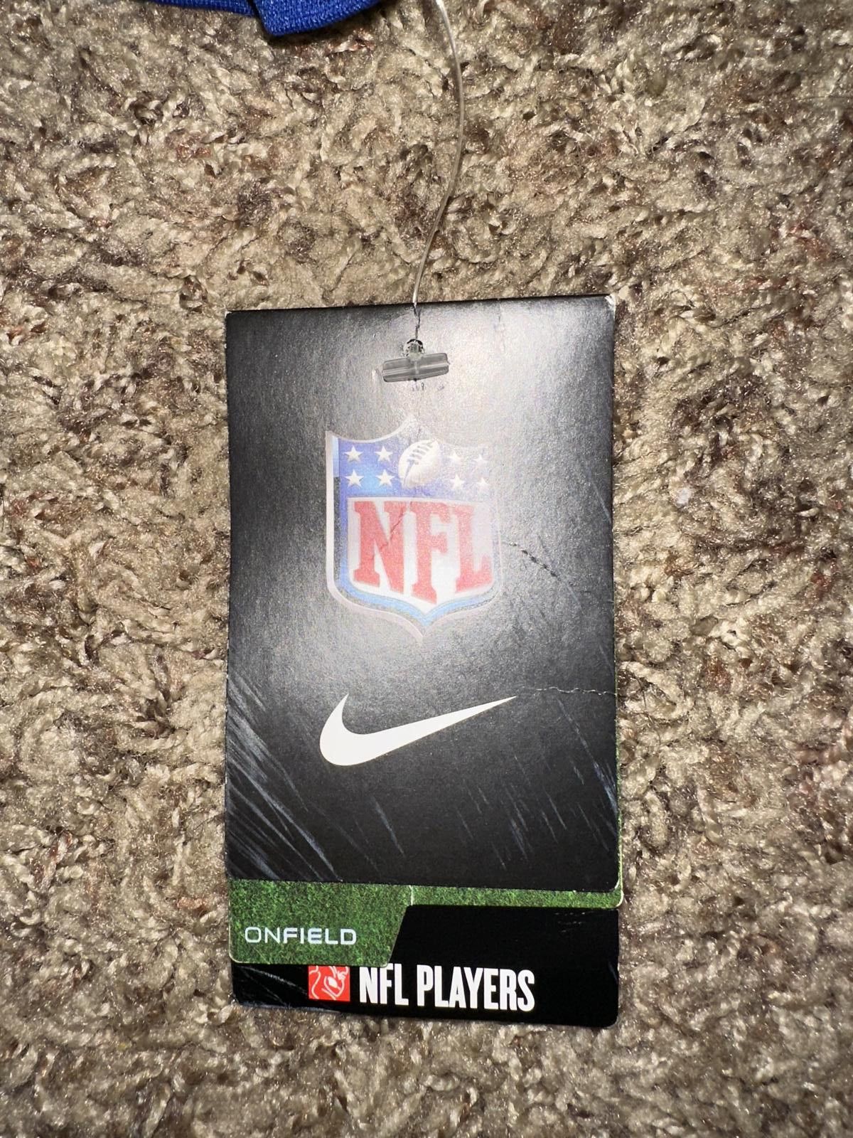 Nike Nike Men's NFL New York Giants (Hakeem Nicks) #88 Game Blue Football Jersey Size US L / EU 52-54 / 3 - 9 Thumbnail