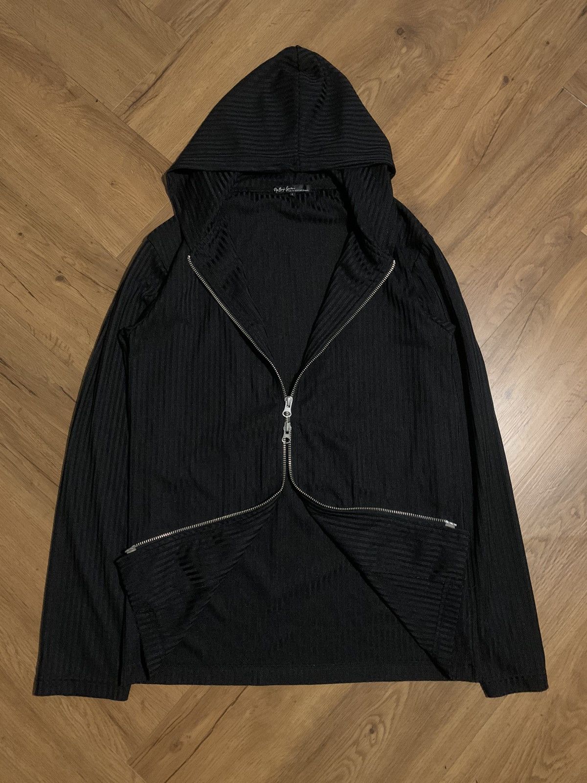 Final Home × If Six Was Nine × Issey Miyake 2000s Gigi's – Light Jacket Inspired by Pleats Please Size US L / EU 52-54 / 3 - 1 Thumbnail