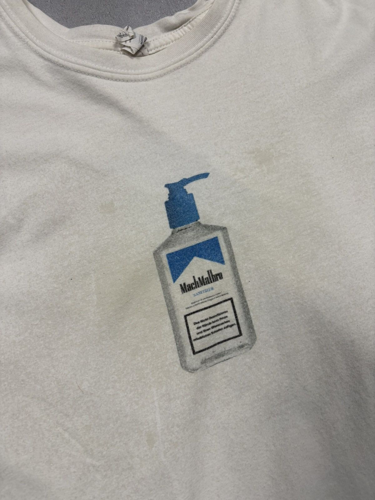 Marlboro Marlboro MachMalbro Sanitizer Graphic T-Shirt Vintage 00s XL Size US XL / EU 56 / 4 - 12 Thumbnail