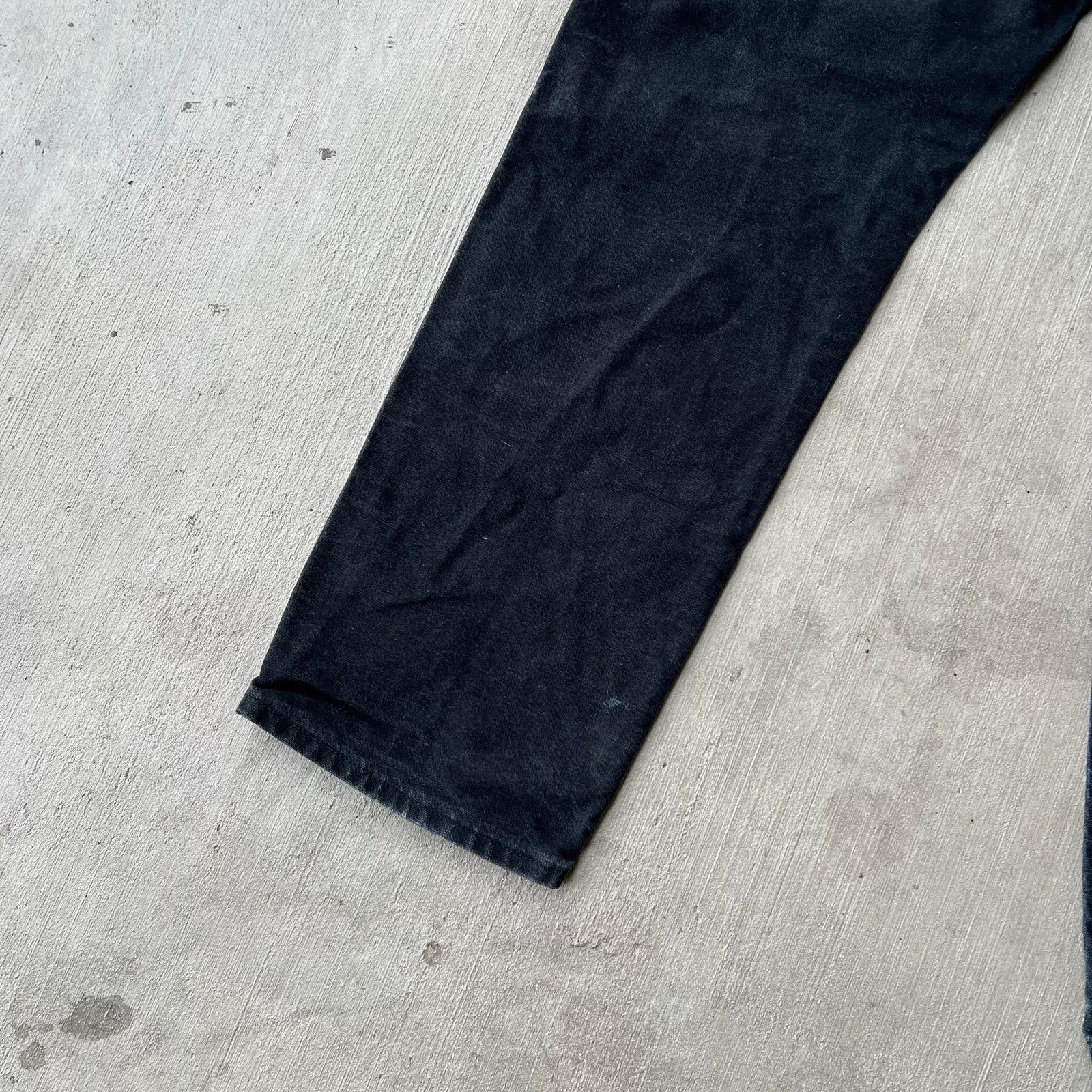 Carhartt × Vintage Carhartt black double knee work wear carpenter pants Size US 31 - 7 Thumbnail