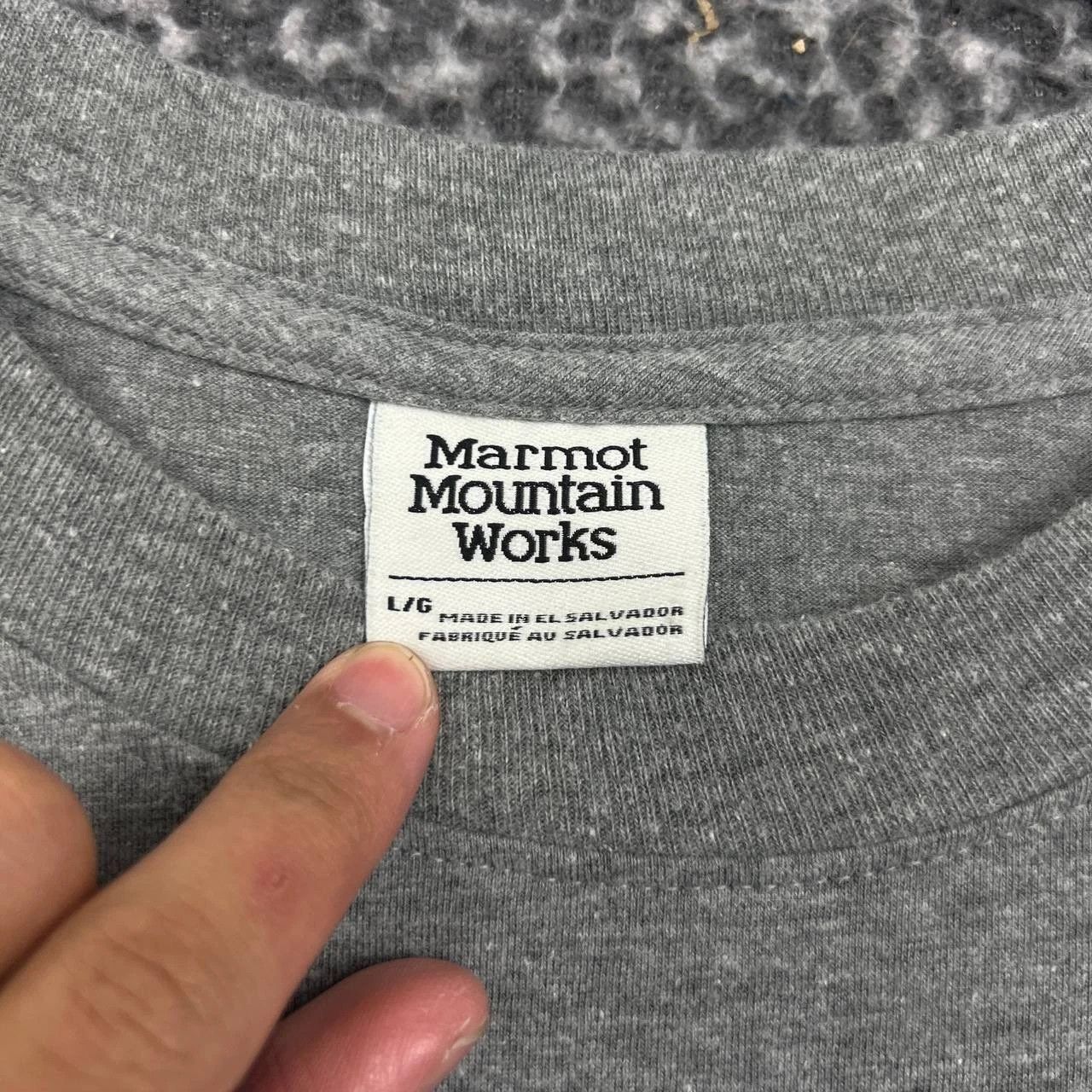 Marmot Marmot Mountain Works Shirt Men Gray Pullover Crew Neck L Size US L / EU 52-54 / 3 - 7 Thumbnail