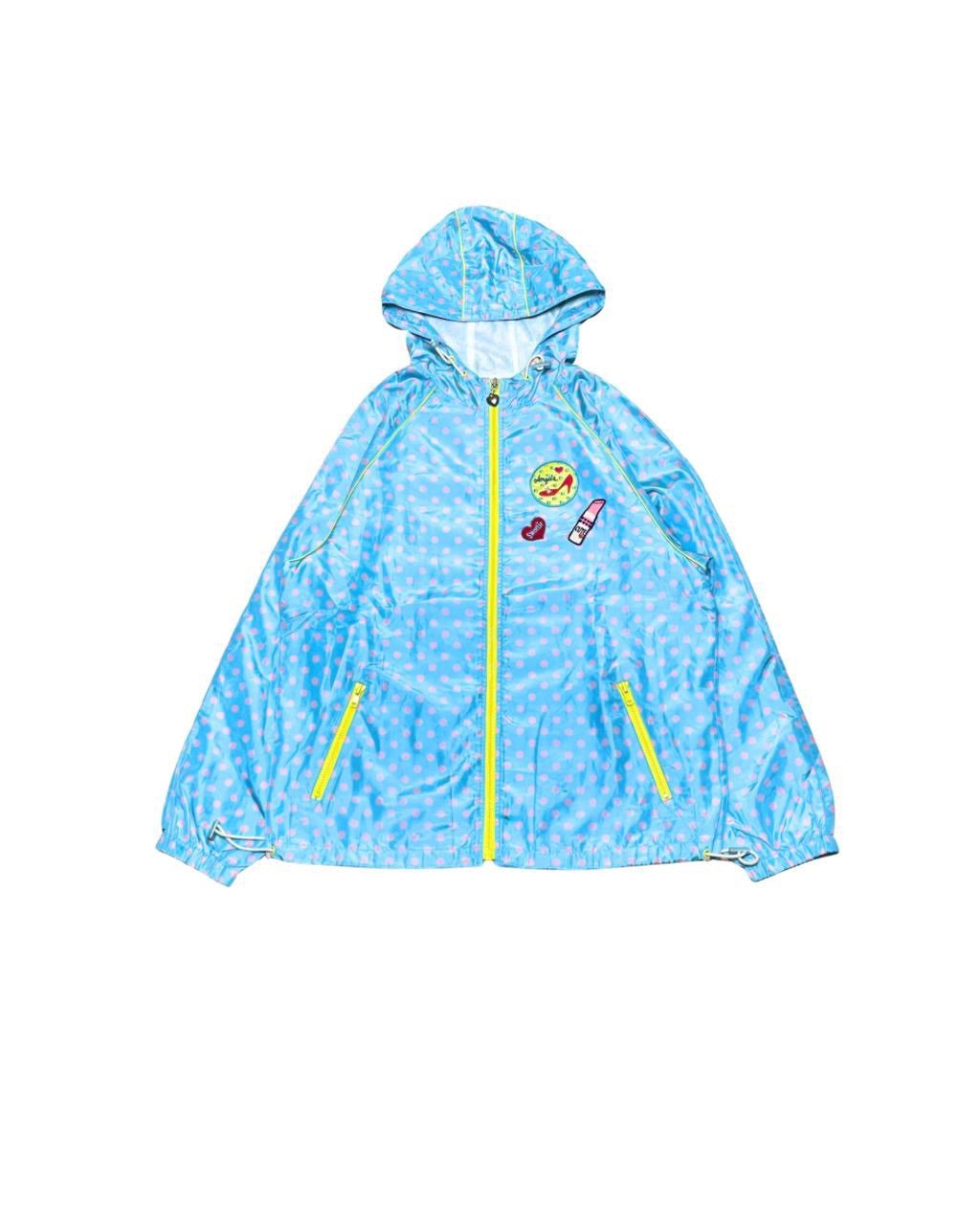 Angel Blue Angel Blue Sweetie Polka Dot Heart-Patch Rain Shell Size M / US 6-8 / IT 42-44 - 1 Thumbnail