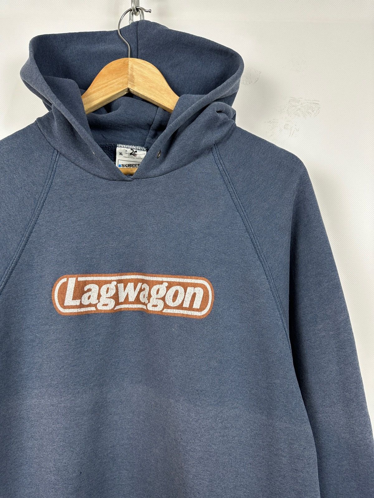 Band Tees Vintage Lagwagon Faded Blue School Bus Band Punk Hoodie Size US XL / EU 56 / 4 - 7 Thumbnail