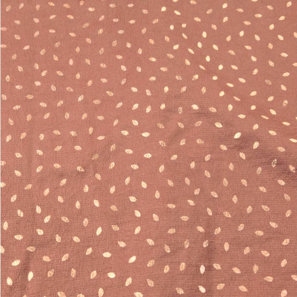Express Express | Dusty Rose Camisole Tank w/Gold Leaves | Size XS Size XS / US 0-2 / IT 36-38 - 4 Thumbnail