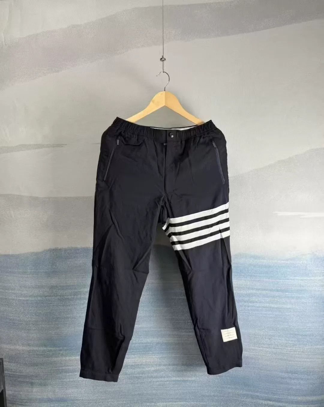 Thom Browne Thom Browne TB Four-Bar Stripe Trousers 1 Size US 26 / EU 42 - 1 Thumbnail