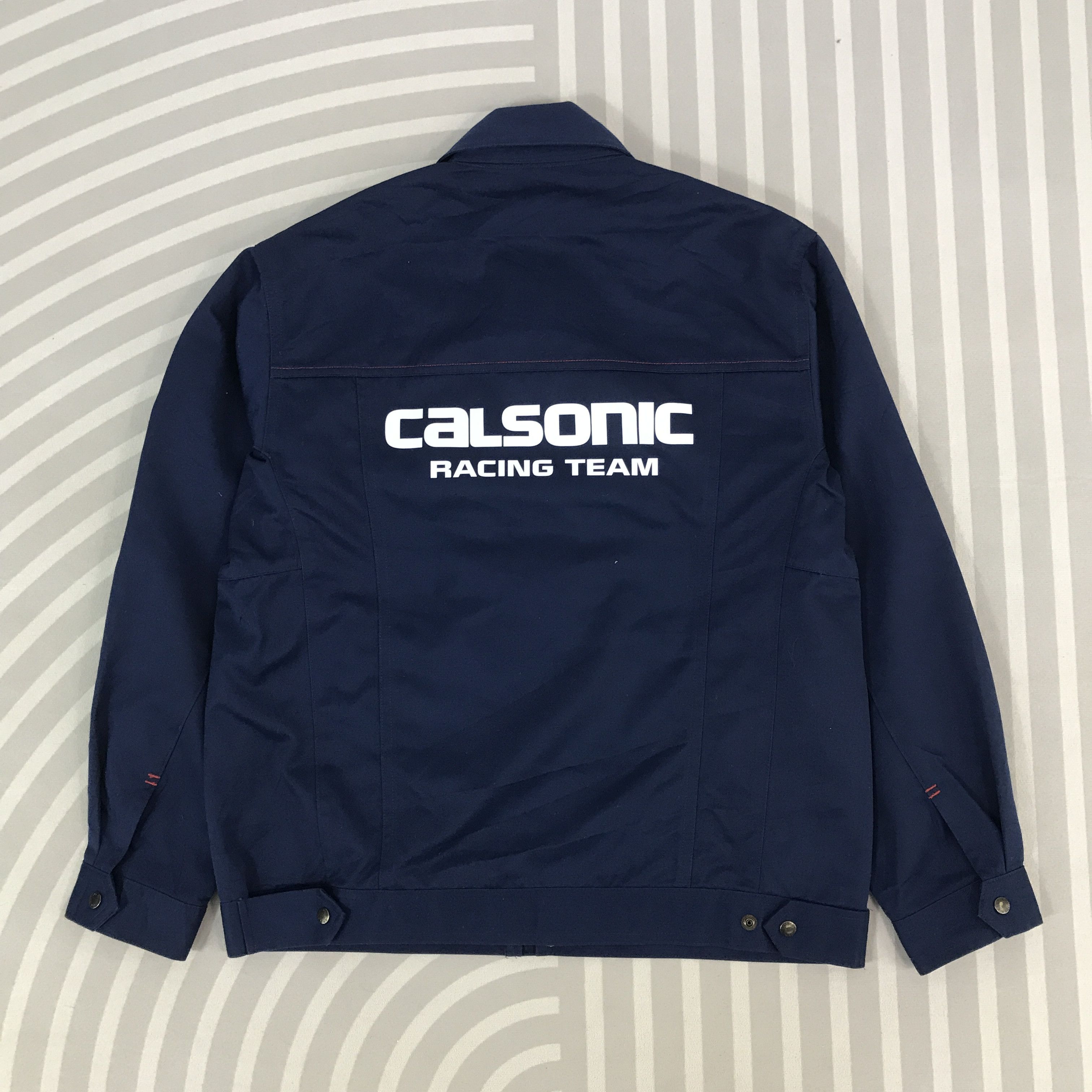 Japanese Brand × Kansai Yamamoto kansai x Calsonic Racing nissan motorsport custom Jacket Size US L / EU 52-54 / 3 - 1 Thumbnail