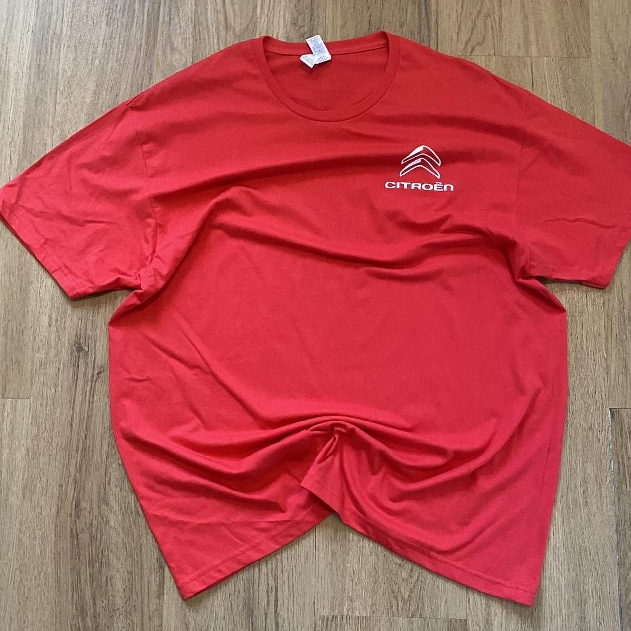 Other Red Citroen short sleeve T-shirt Car Vintage Size US XXL / EU 58 / 5 - 1 Thumbnail
