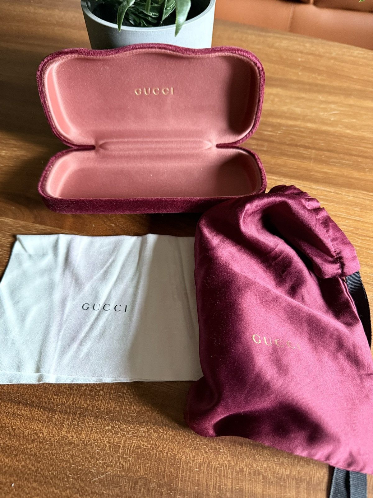 Gucci Men’s Gucci Square Frame Sunglasses Size ONE SIZE - 8 Thumbnail