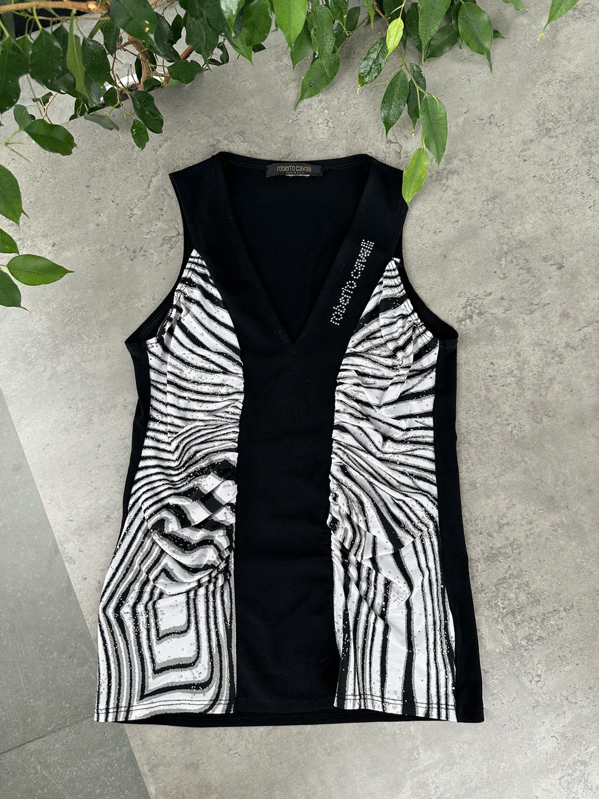 Roberto Cavalli Roberto Cavalli Tank Top Size XS / US 0-2 / IT 36-38 - 1 Thumbnail