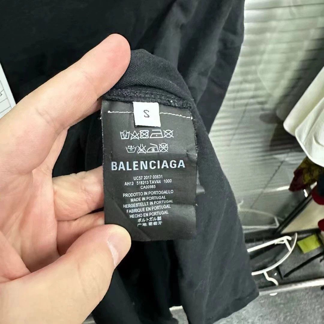 Balenciaga Balenciaga Cola Short Sleeves- Size US S / EU 44-46 / 1 - 3 Thumbnail