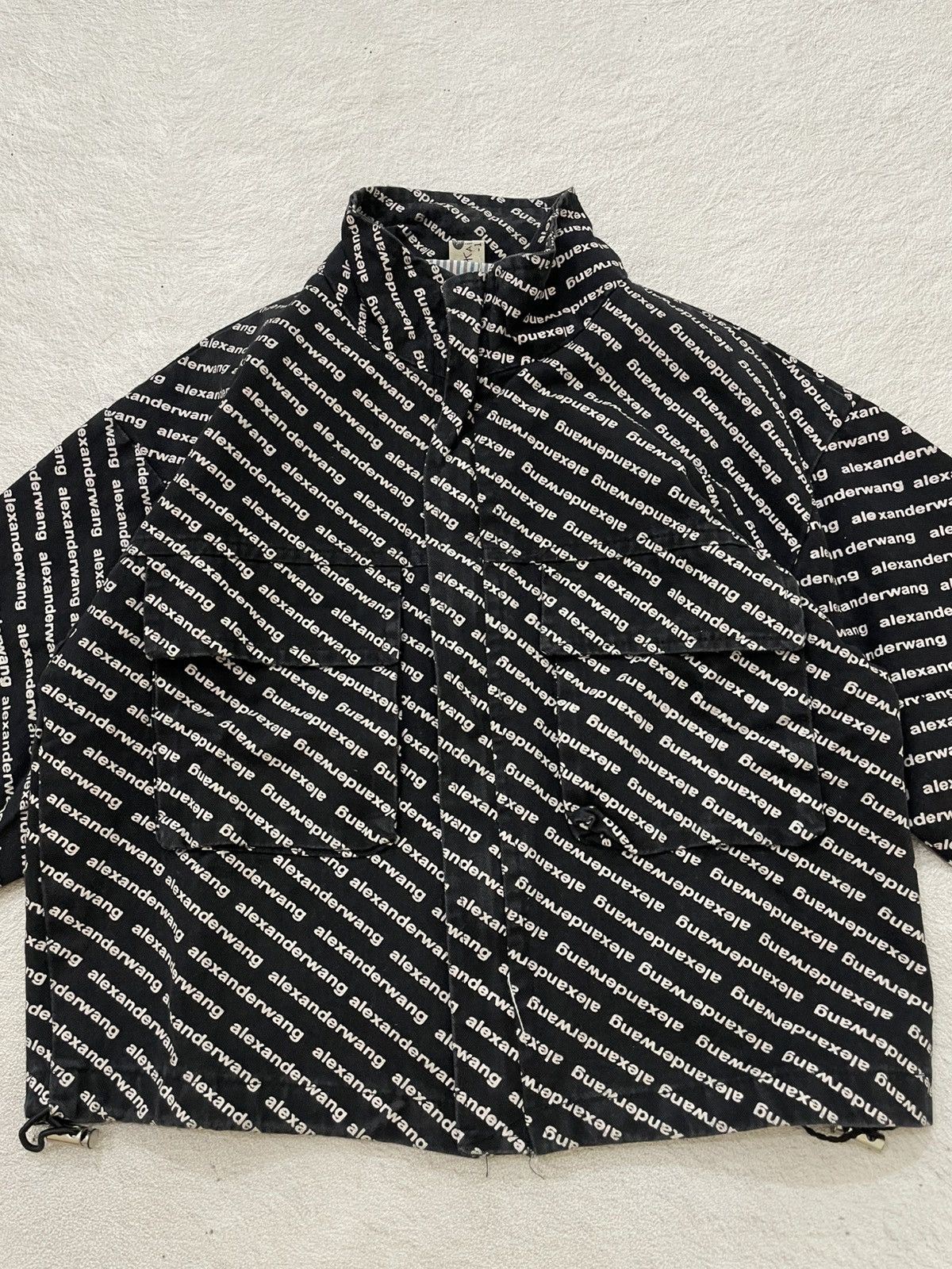 Japanese Brand 2000s Alexander Wang All Over Logo Japanese If6was9 Hysteric Size US S / EU 44-46 / 1 - 2 Thumbnail