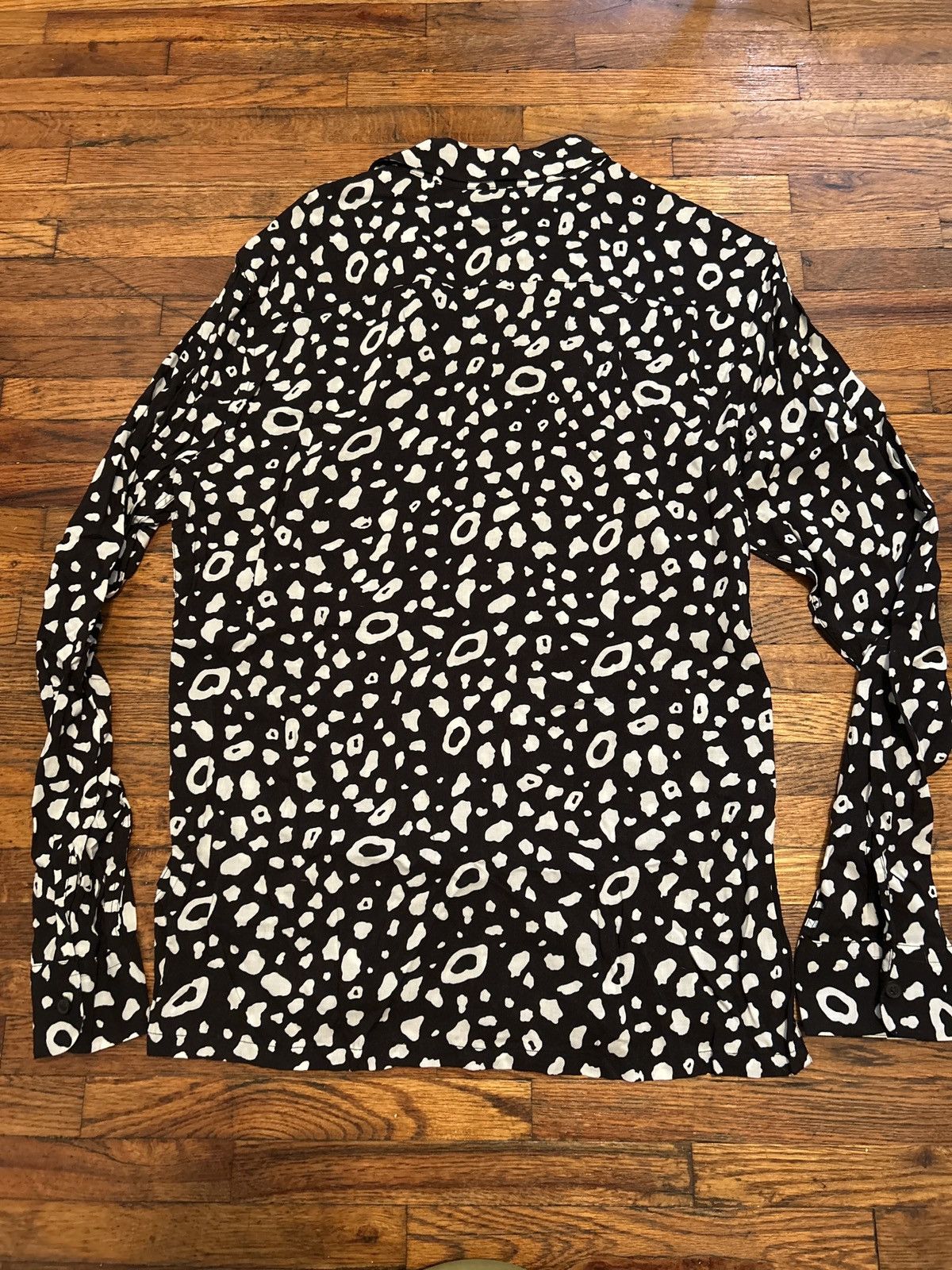 Allsaints Panther Print Button Up Shirt Size US M / EU 48-50 / 2 - 1 Thumbnail