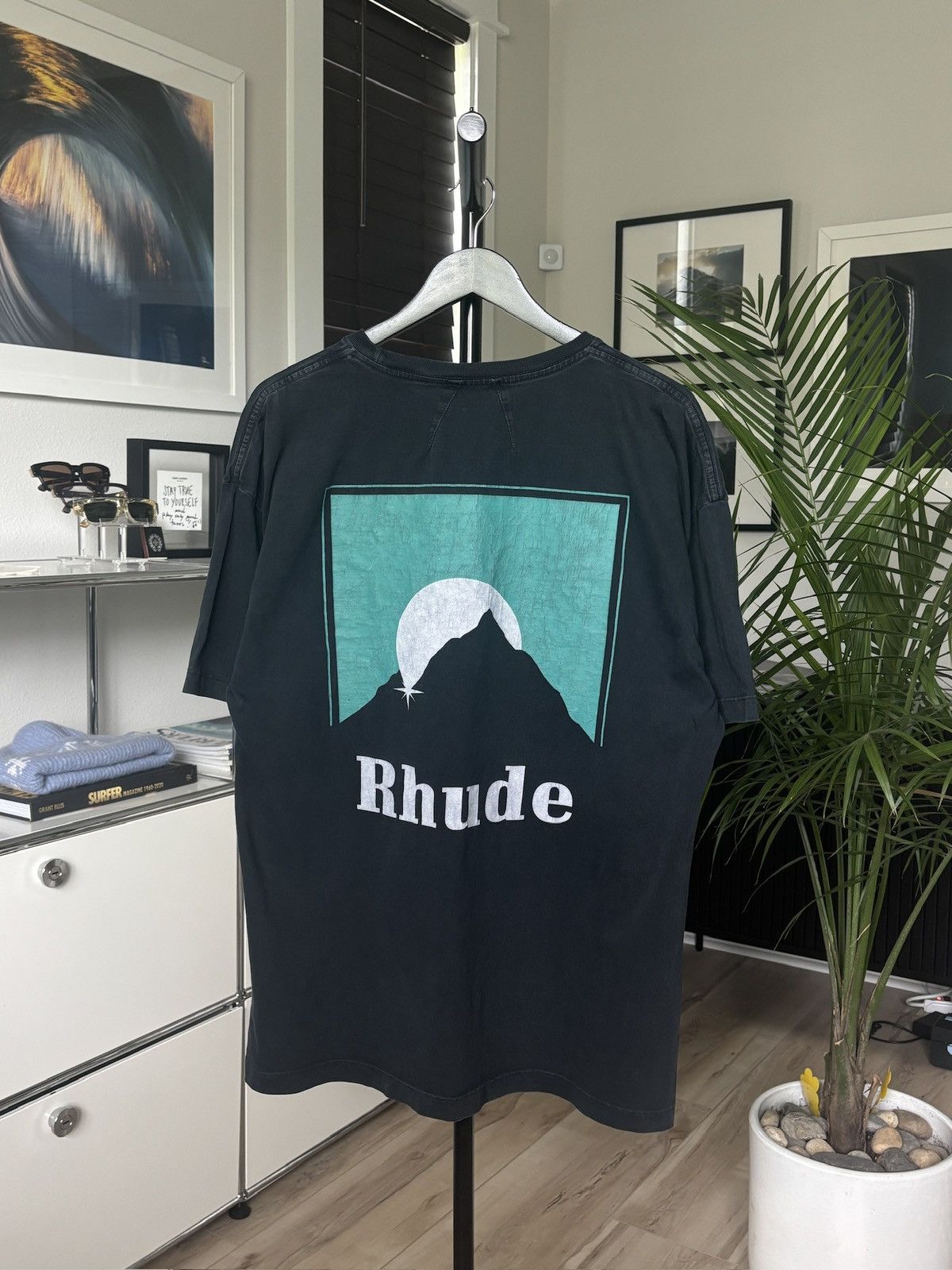 Rhude RHUDE OG MOONLIGHT LOGO TEE Size US L / EU 52-54 / 3 - 1 Thumbnail