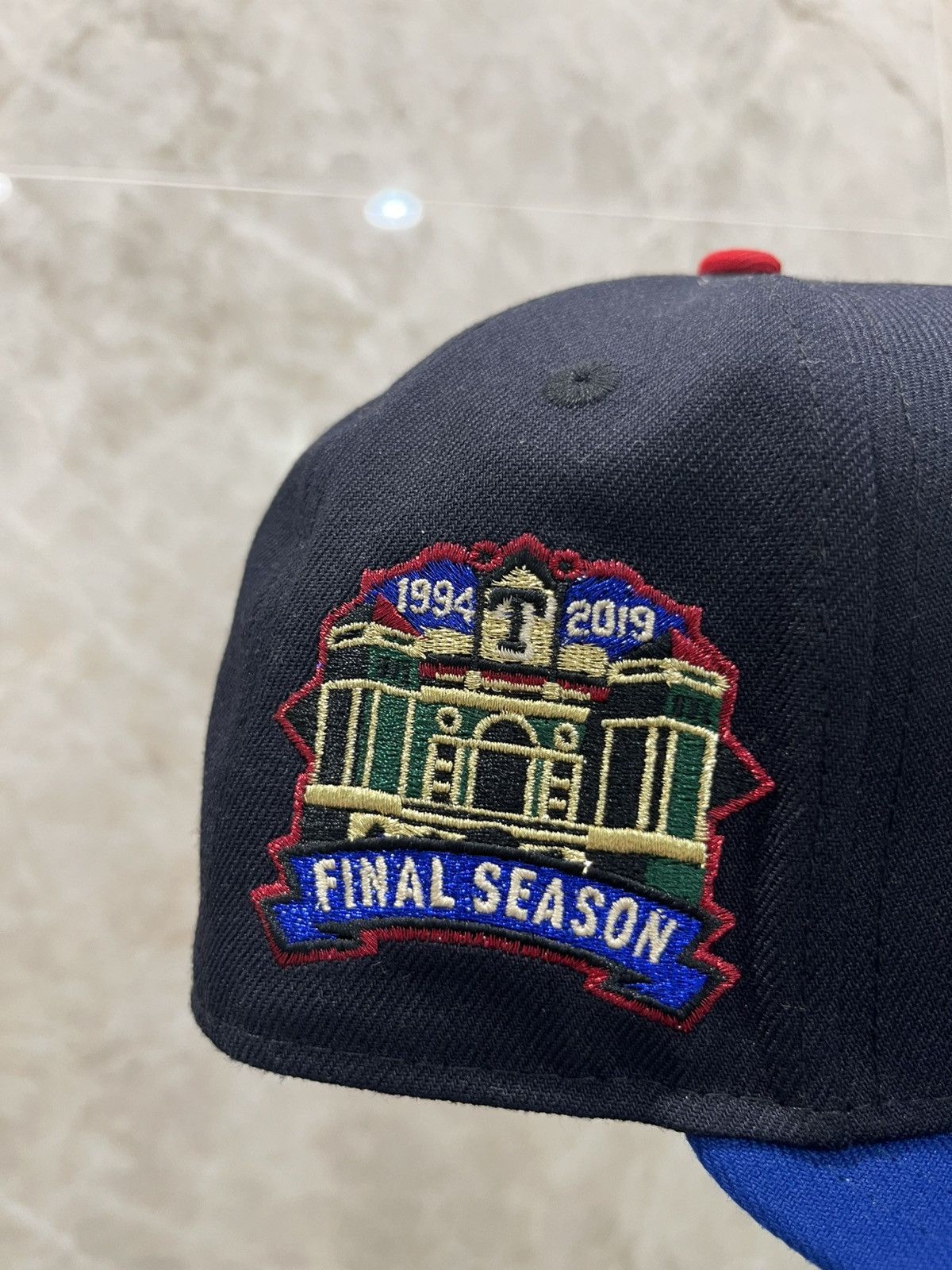 Hat Club 7 3/8 Nohonati Rushmore Texas Rangers Final Season Size ONE SIZE - 2 Thumbnail