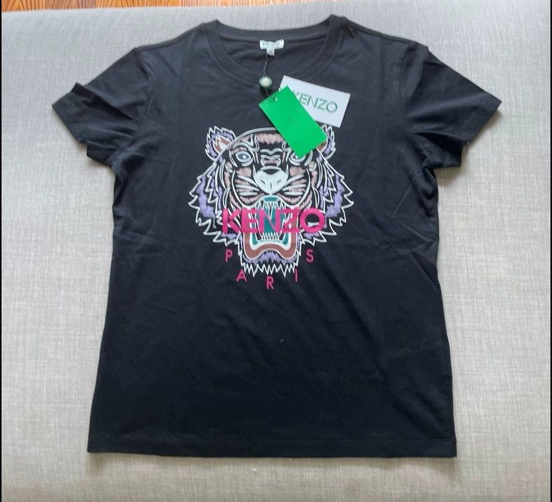 Kenzo KENZO Black T-Shirt Size M / US 6-8 / IT 42-44 - 1 Thumbnail