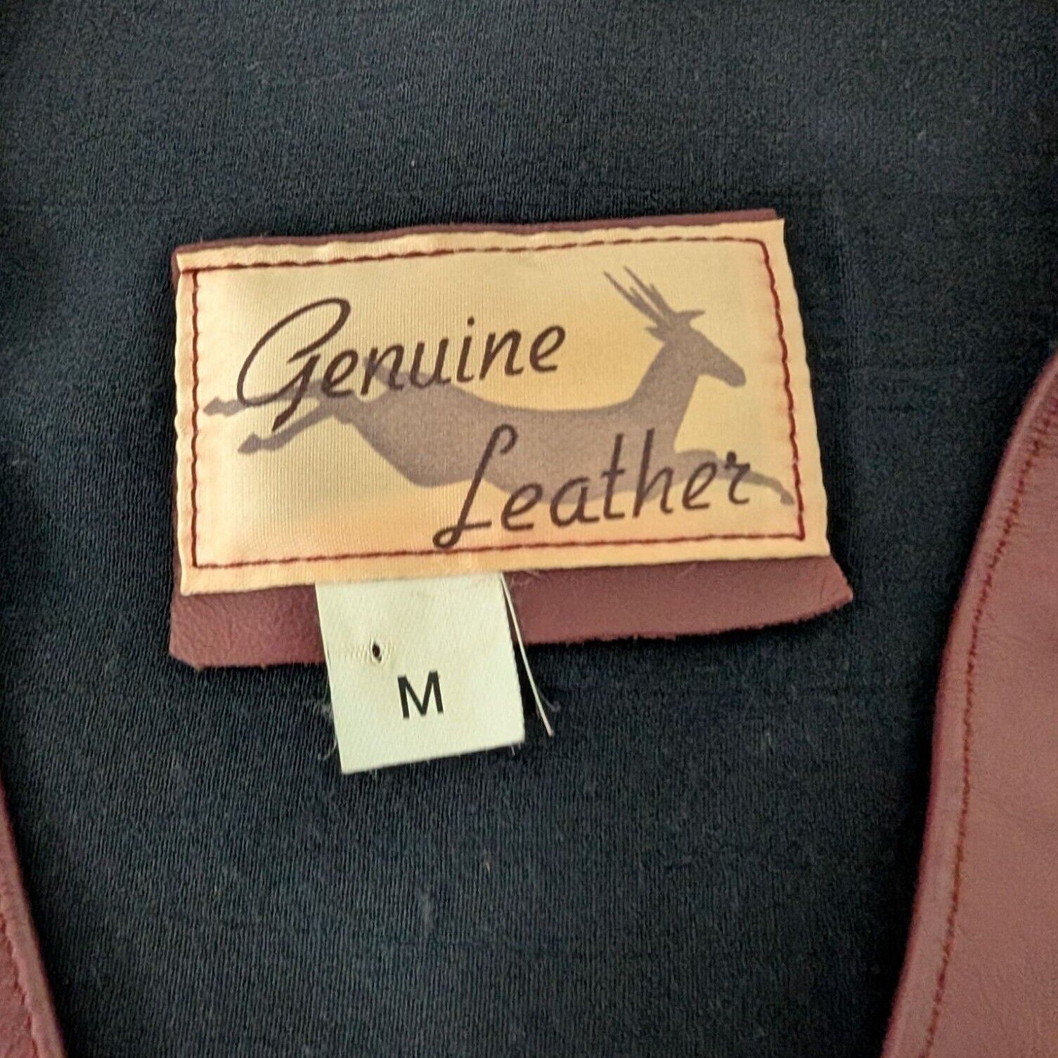 Designer Genuine Leather Fringe Vest Womens Size Medium Size M / US 6-8 / IT 42-44 - 5 Thumbnail
