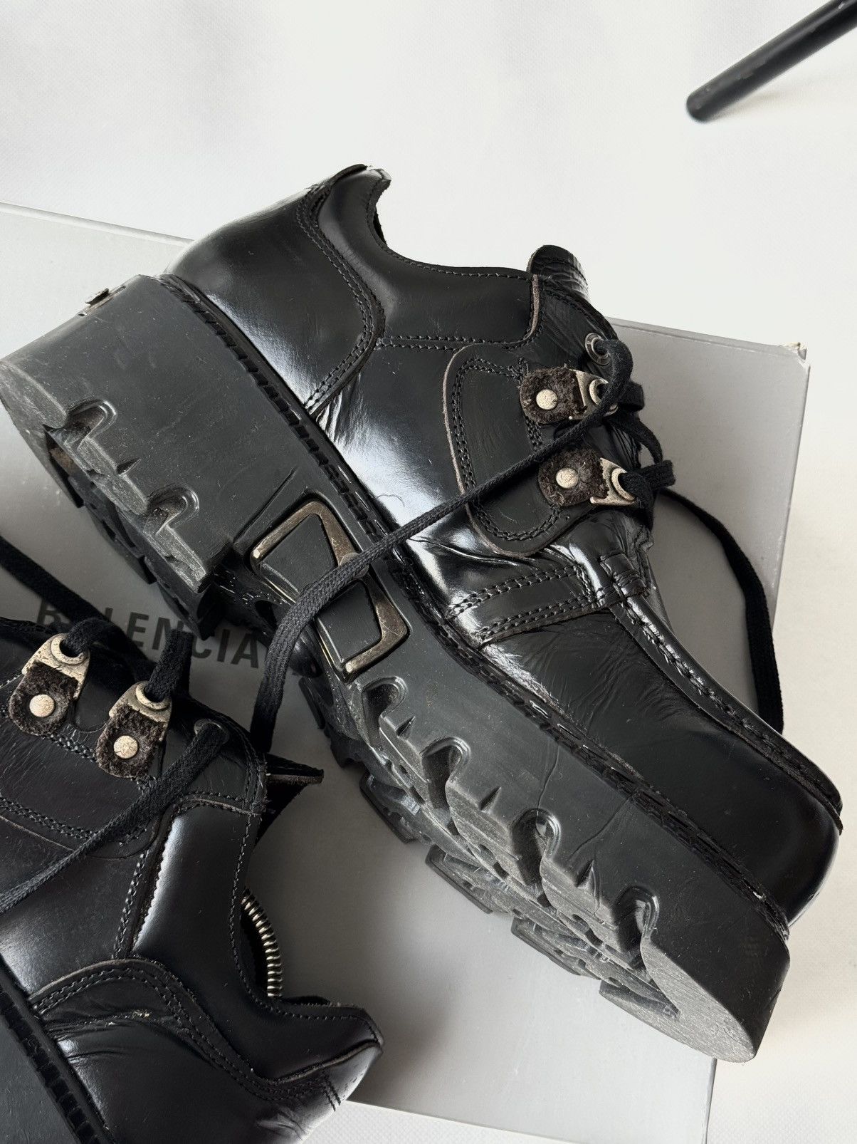 Vintage Avant Garde boots high platform shoes rare Memphis Kanye Size US 10 / EU 43 - 16 Thumbnail