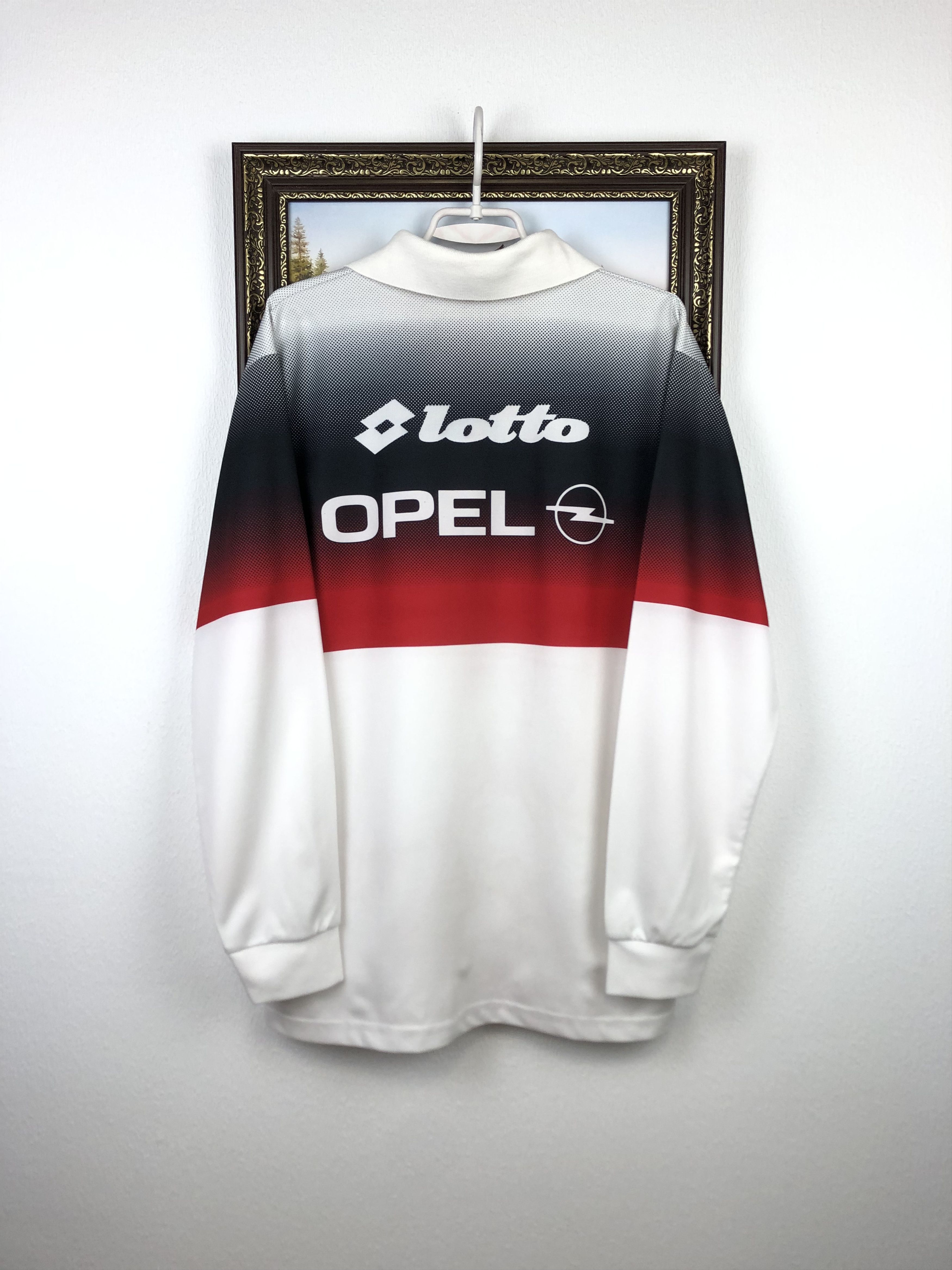 Lotto Sport Vintage Lotto Milan Football Shirt Soccer Long Sleeve Tee Size US L / EU 52-54 / 3 - 9 Thumbnail
