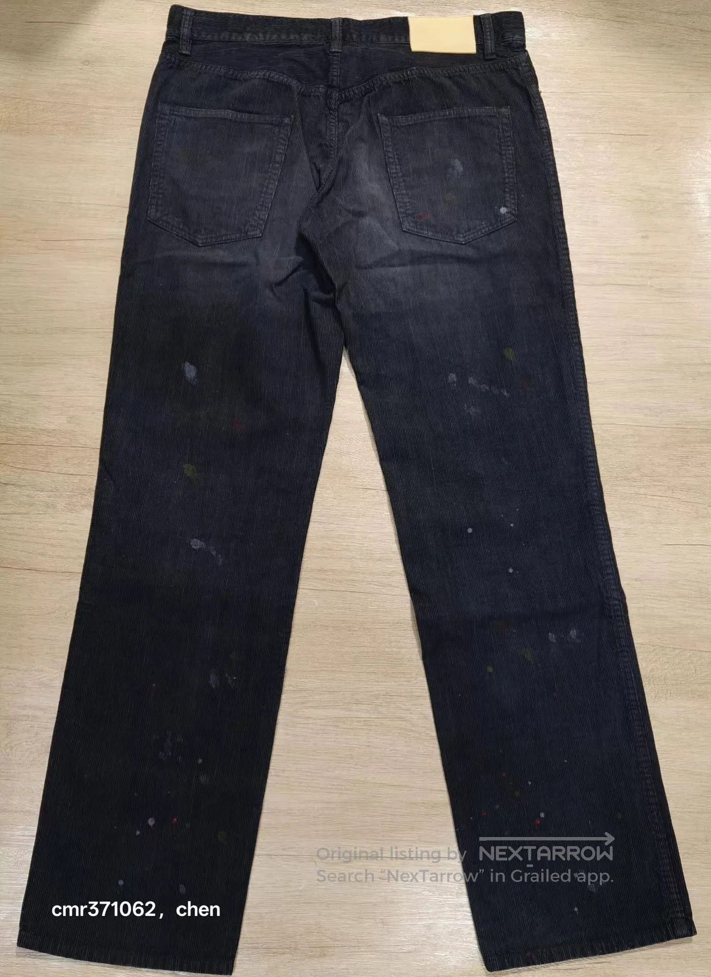 Visvim Black Denim Jeans with Paint Splatter Accents. Size US 34 / EU 50 - 7 Thumbnail