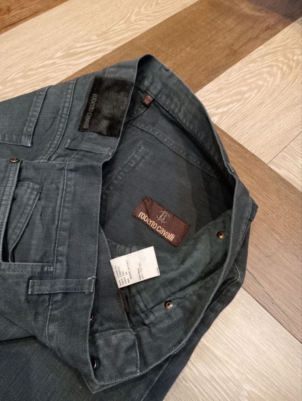 Roberto Cavalli ROBERTO CAVALLI COTTON DENIM JEANS SIZE 34 Size US 34 / EU 50 - 9 Thumbnail