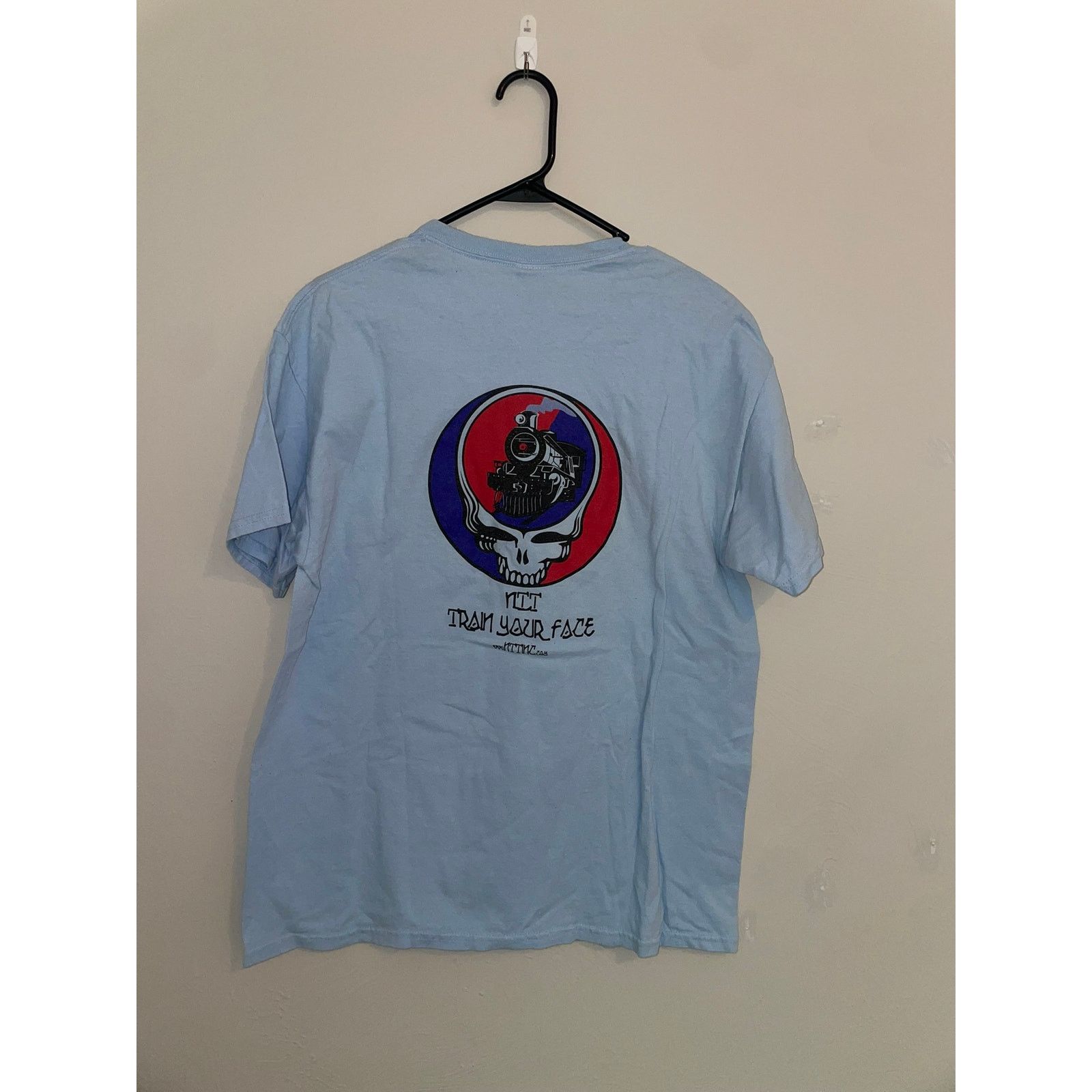 Gildan Vintage Grateful Dead Shirt NIT Train Your Face Training L Size US L / EU 52-54 / 3 - 5 Thumbnail