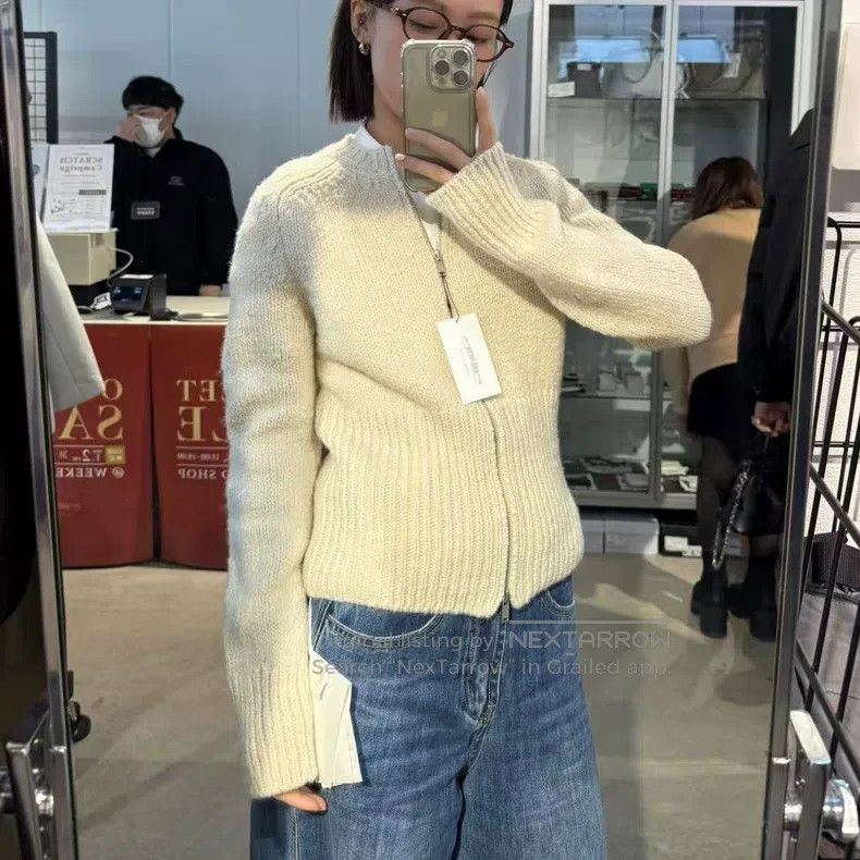 Jil Sander Jil Sander size 34 Slim Zip Sweater Cardigan Size S / US 4 / IT 40 - 1 Thumbnail