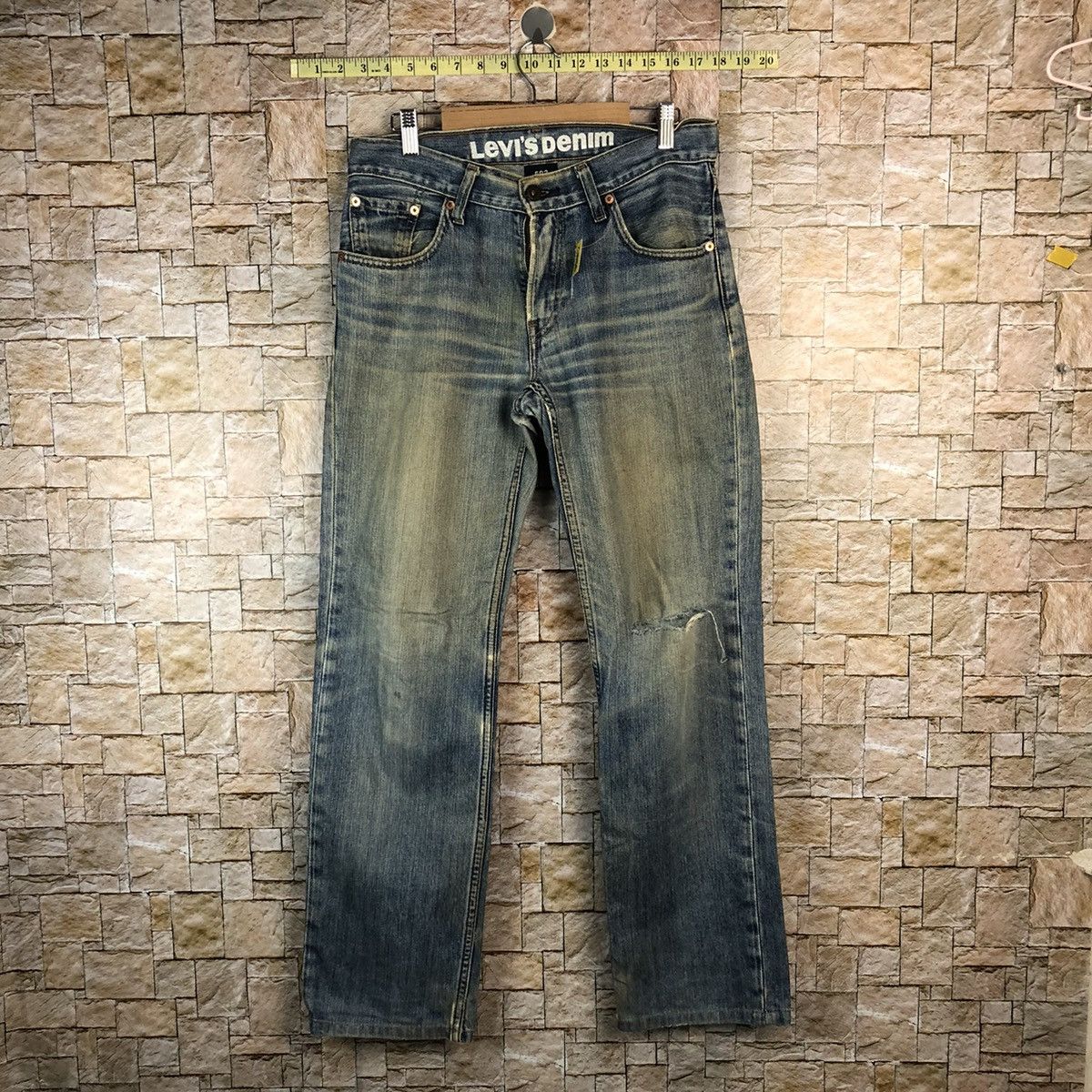 Levi's Levis 502 Blue Denim jeans Pants #A1036 Size US 31 - 1 Thumbnail