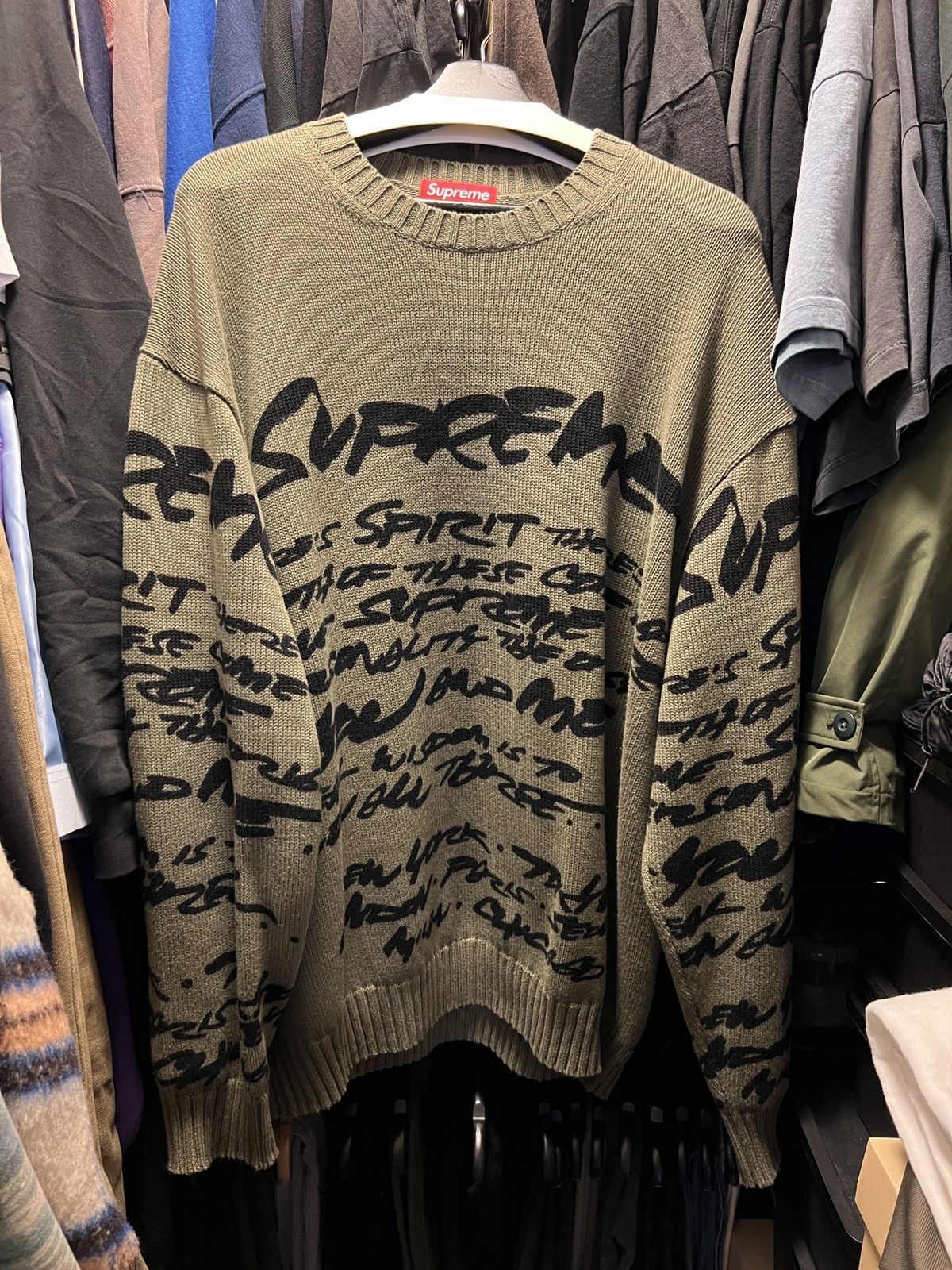Supreme Supreme Futura Sweater | Grailed