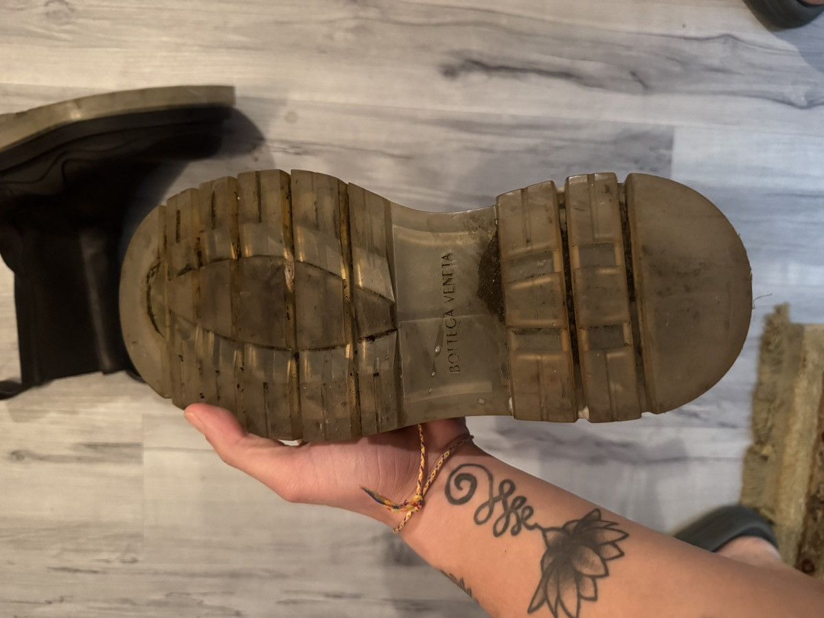 Bottega Veneta × Designer Bottega Veneta Tall Platform Chelsea Boots! Clear Sole Size US 8 / EU 41 - 5 Thumbnail